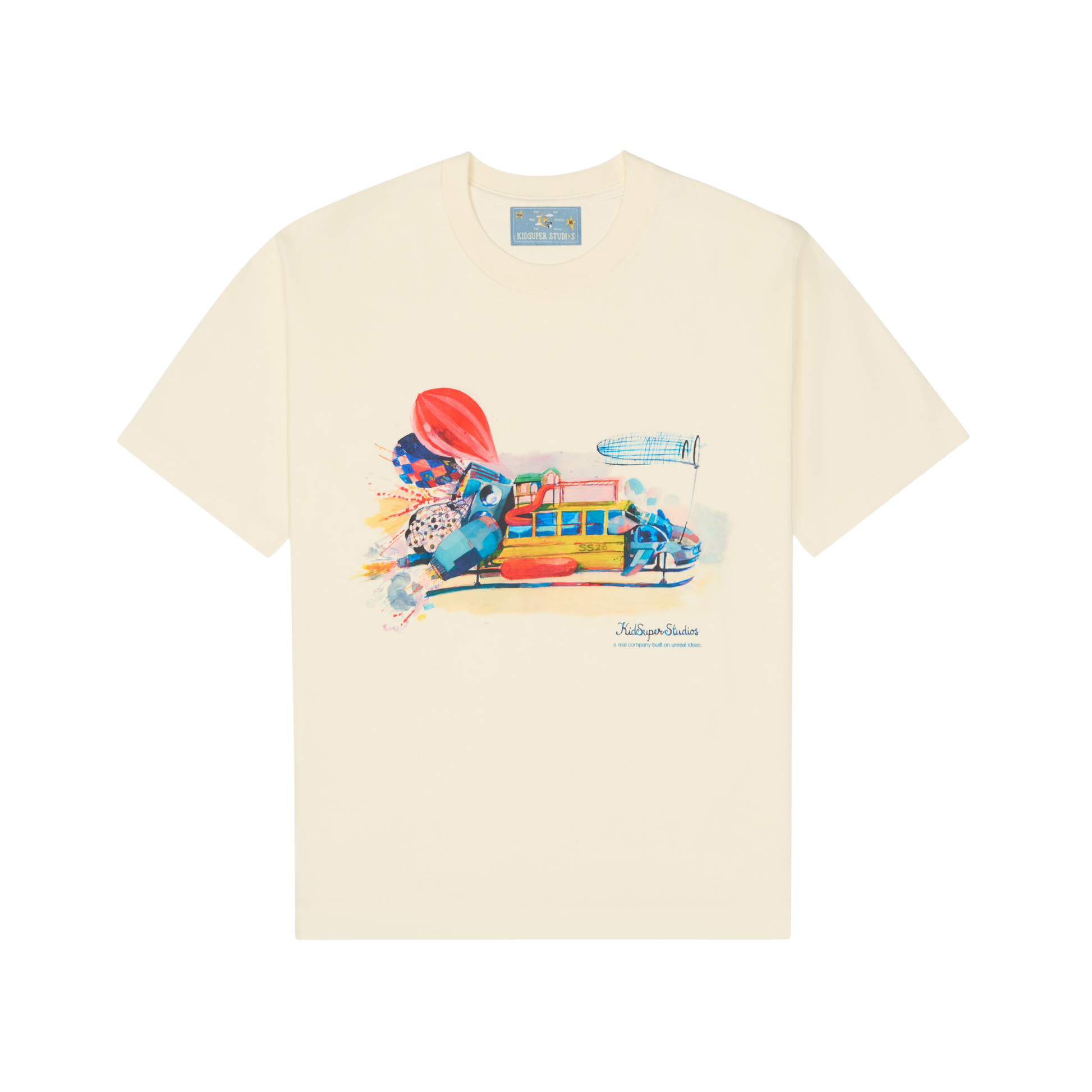 Spaceship Tee Natural