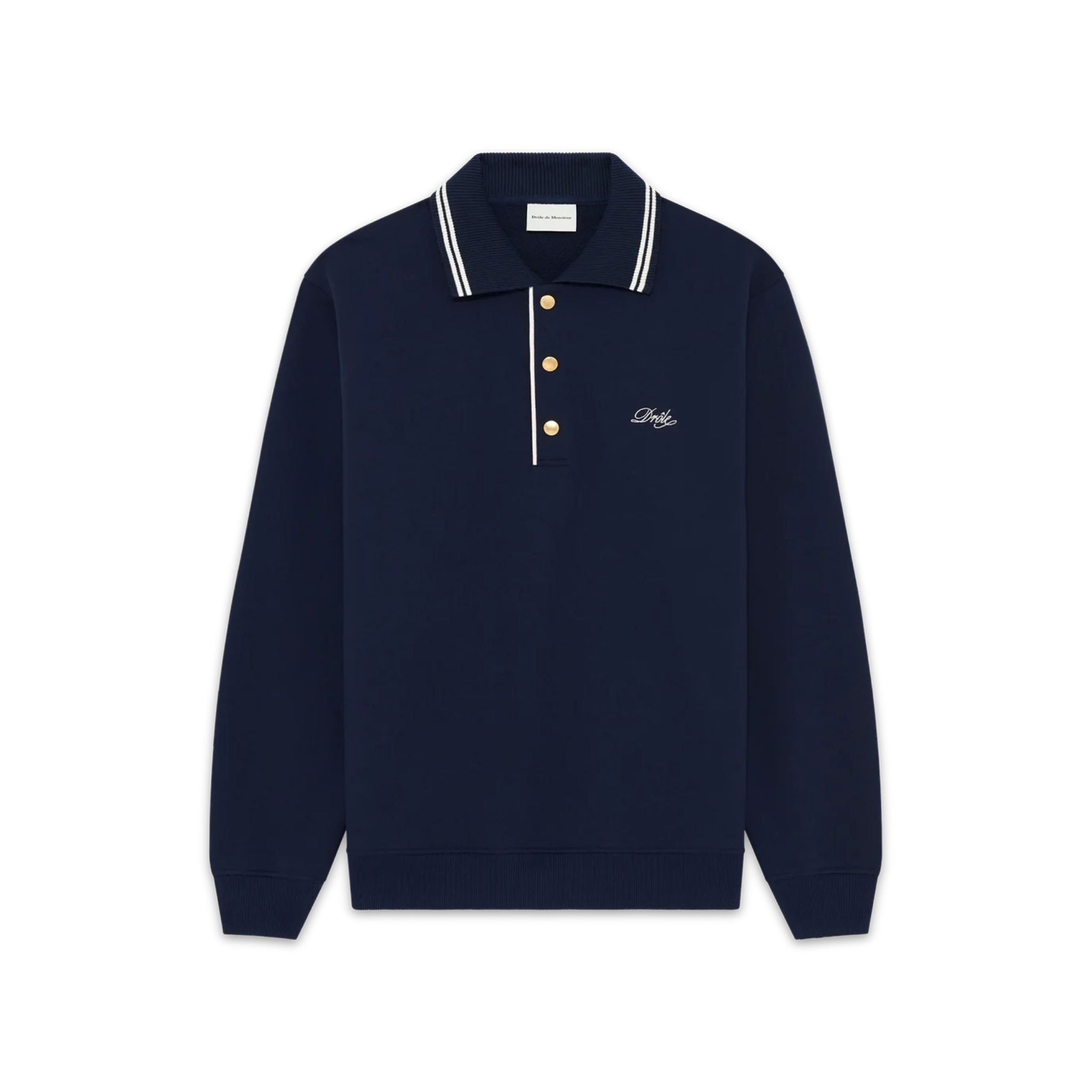 Polo Drôle Navy
