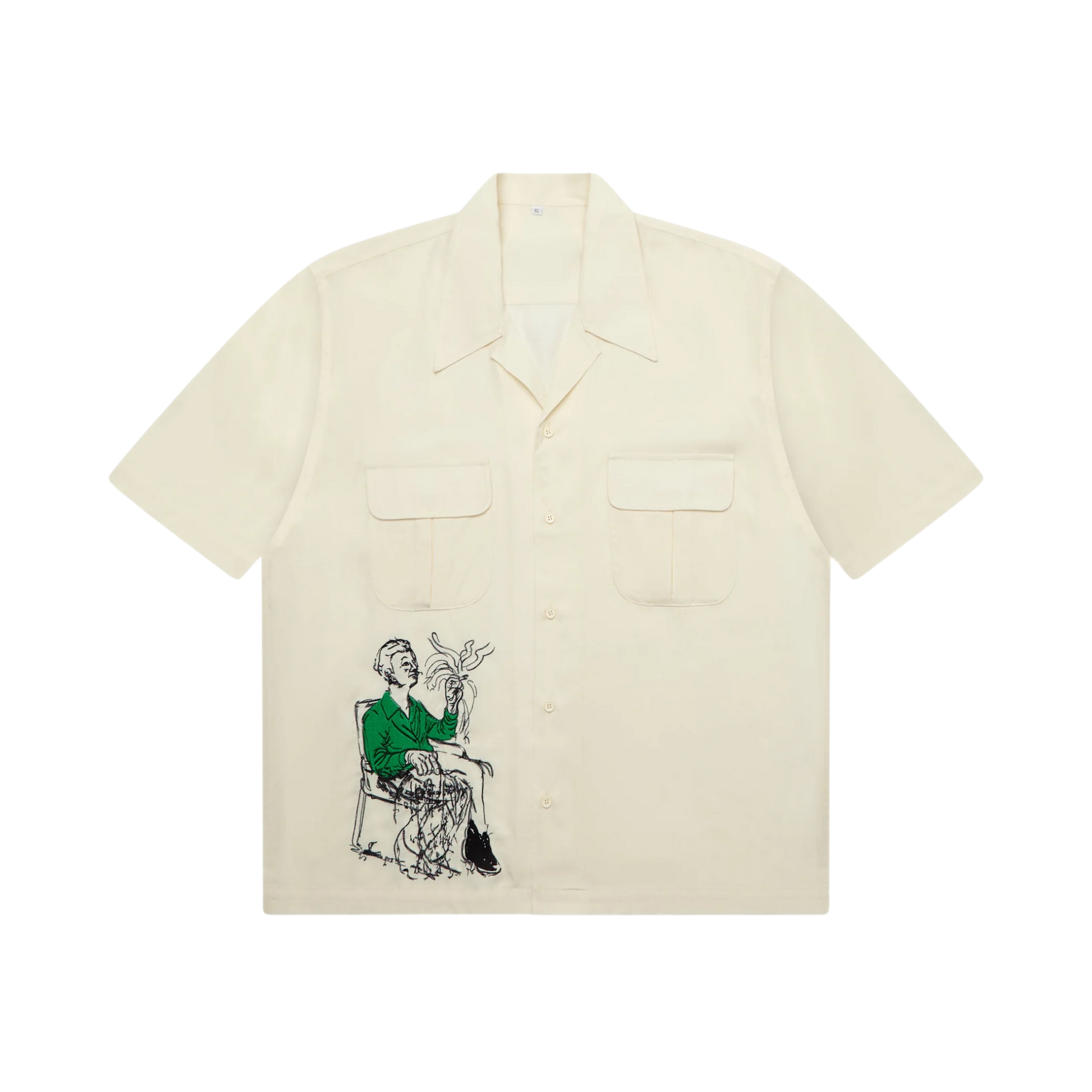 Technicolor Dreams Lycra Shirt Cream