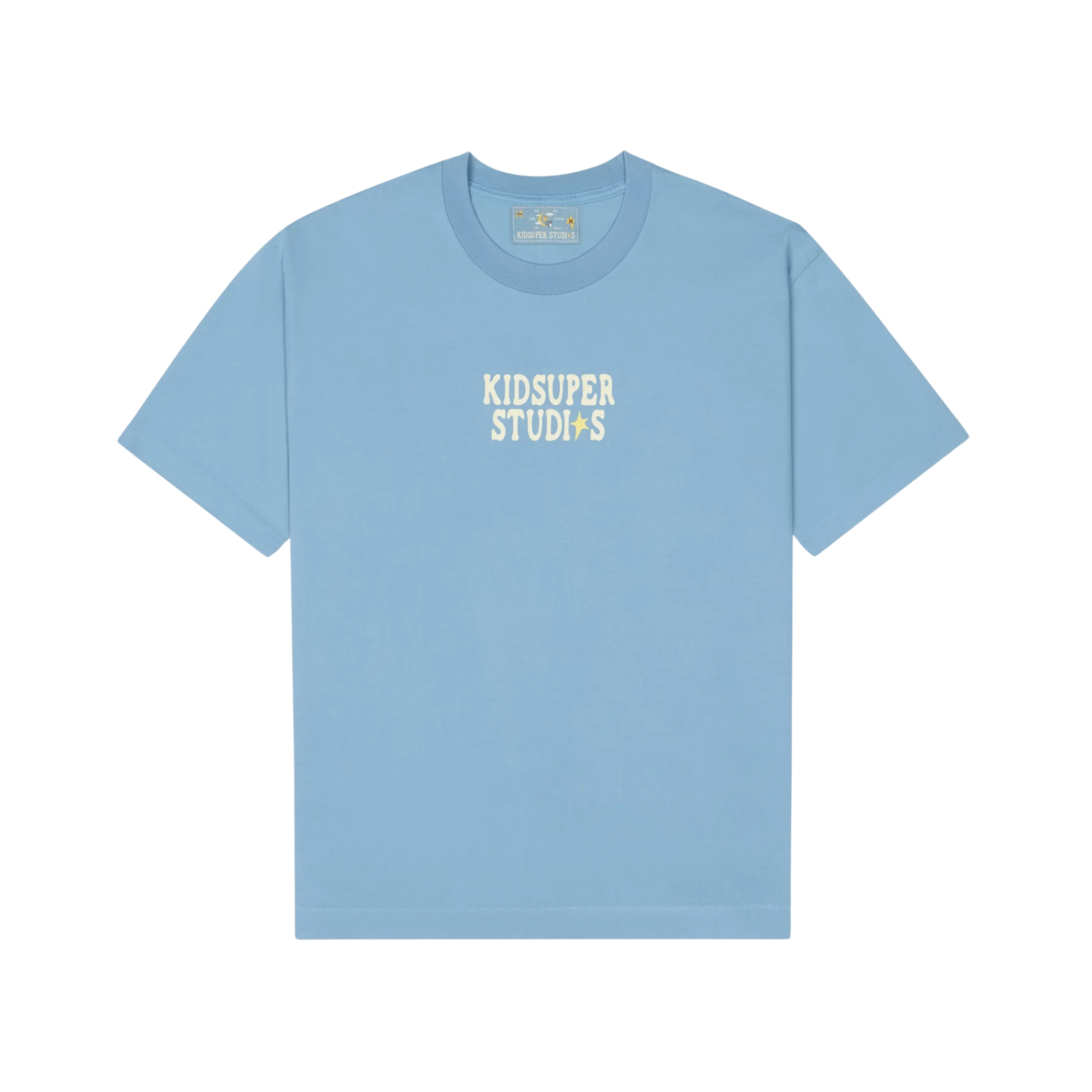 The Boy who Jumped the Moon Tee Light Blue