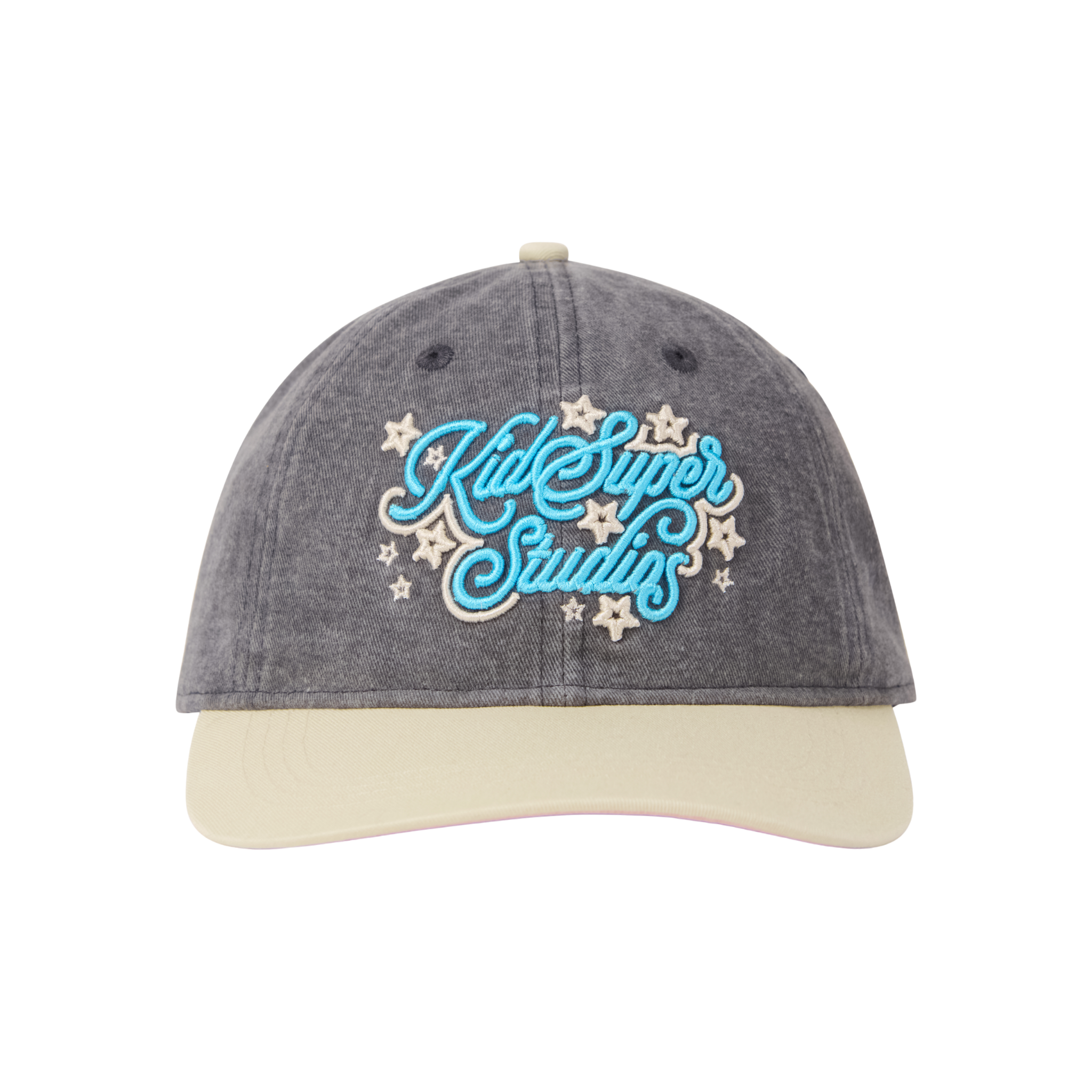 Stars Snapback Hat-Gray