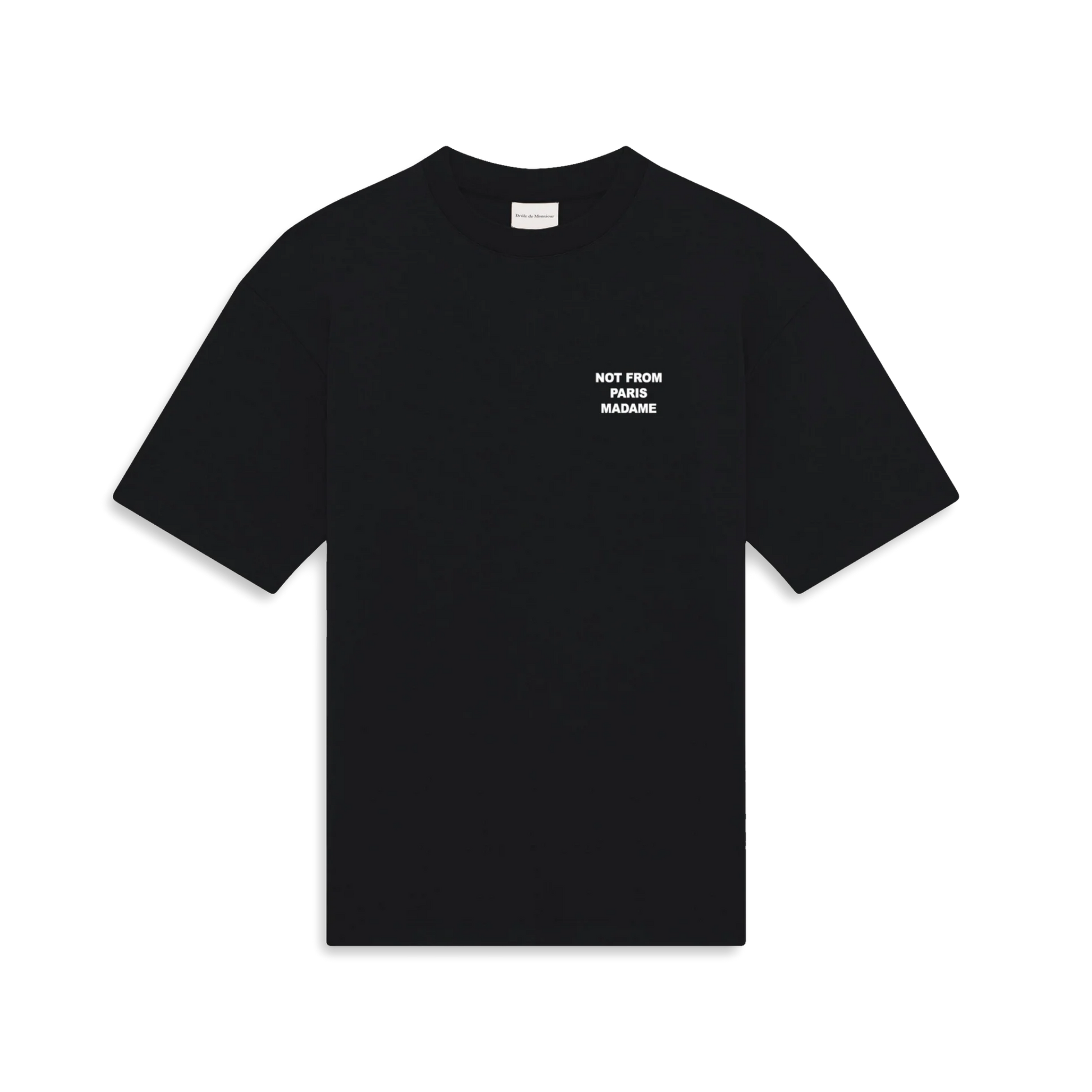 Bold T-shirt Slogan Black