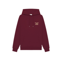 Le Hoodie Slogan Bordeaux