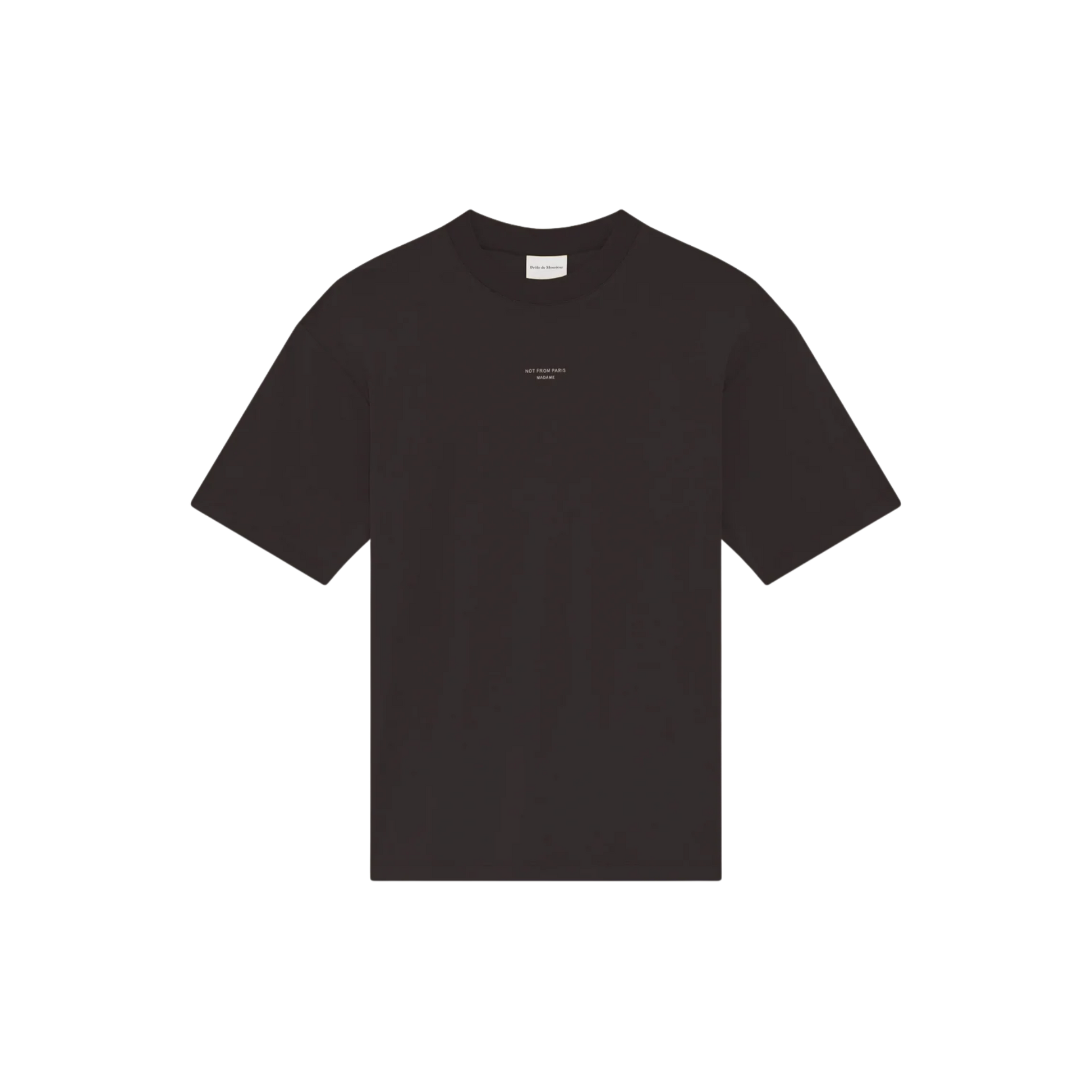 Le T-Shirt Slogan Classique Brown