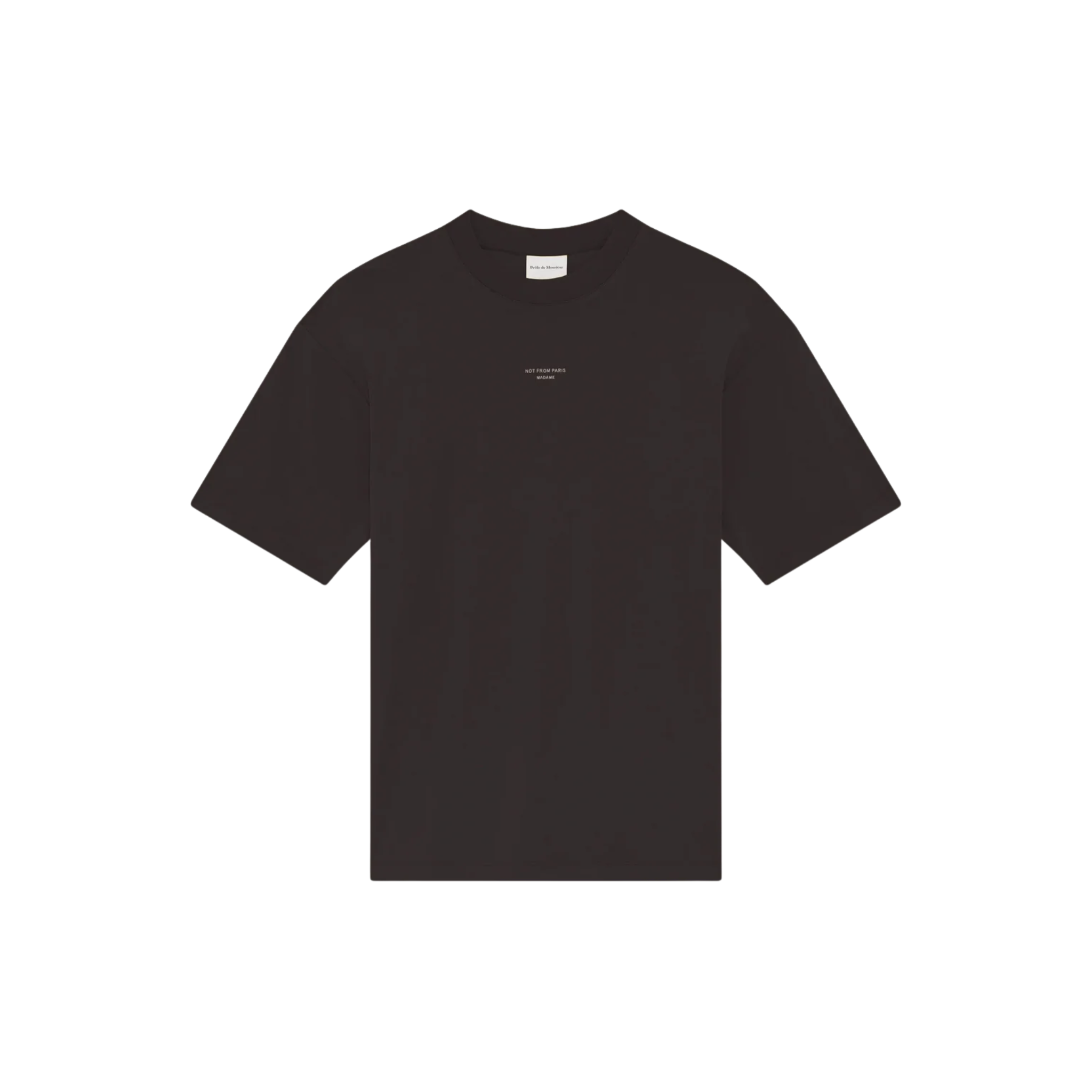 Le T-Shirt Slogan Classique Brown