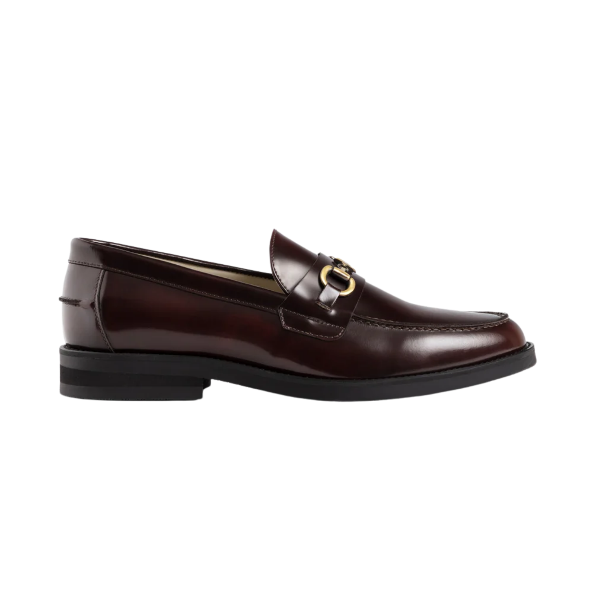 Buffed Red Bit Loafer