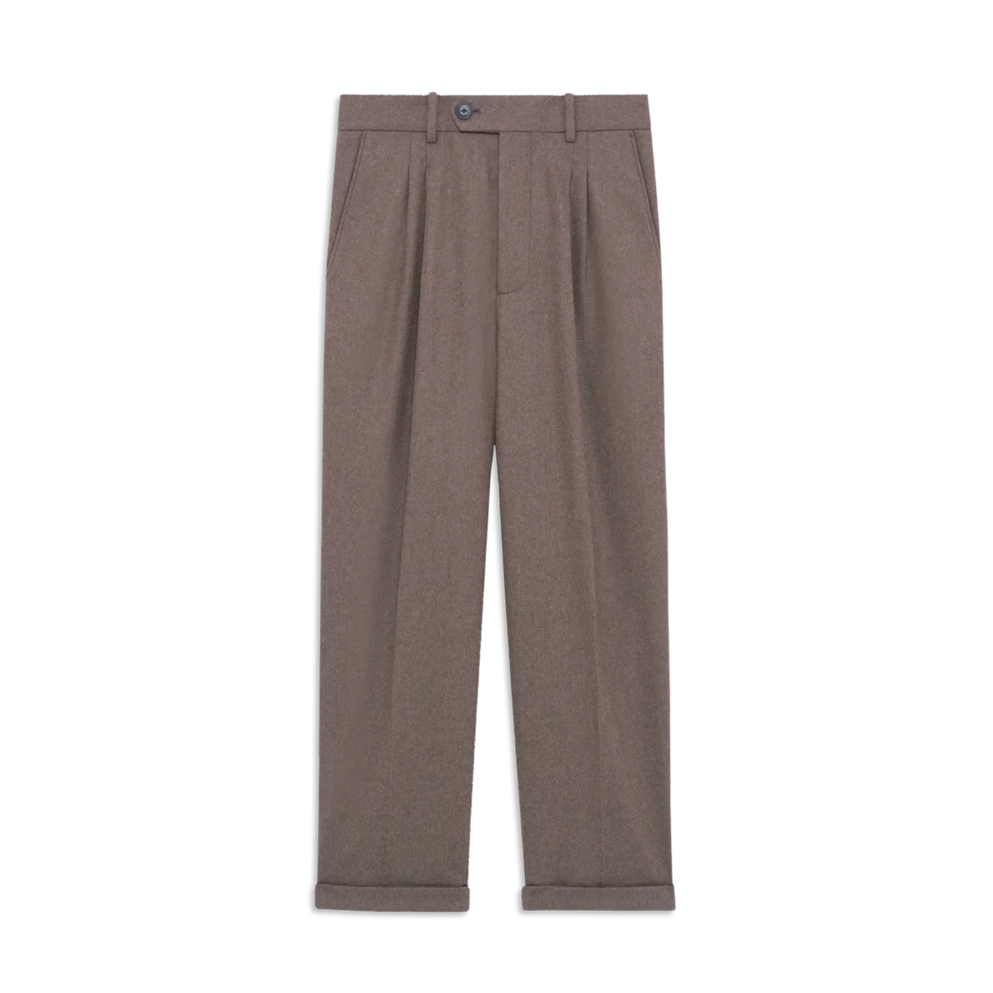Cropped Pleated Pants