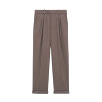 Cropped Pleated Pants