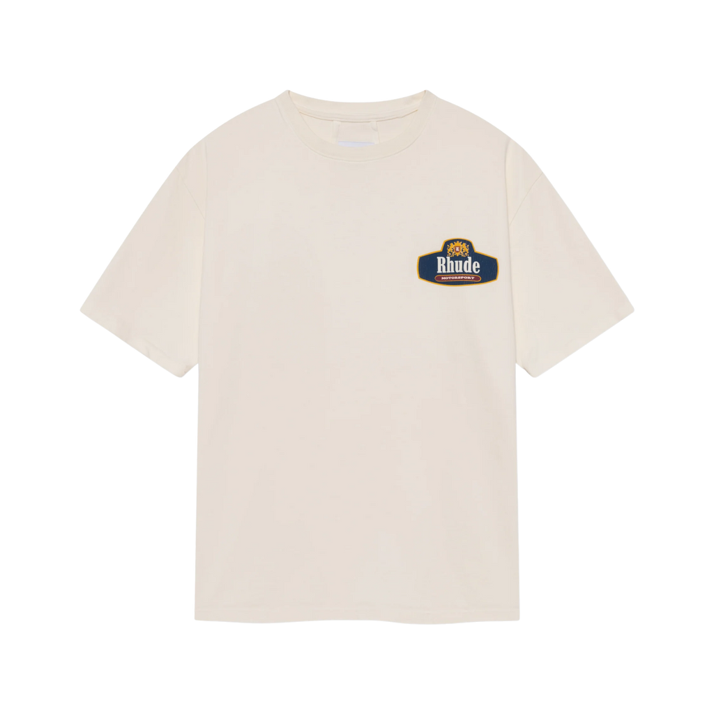 RHUDE RACING CREST TEE VINTAGE