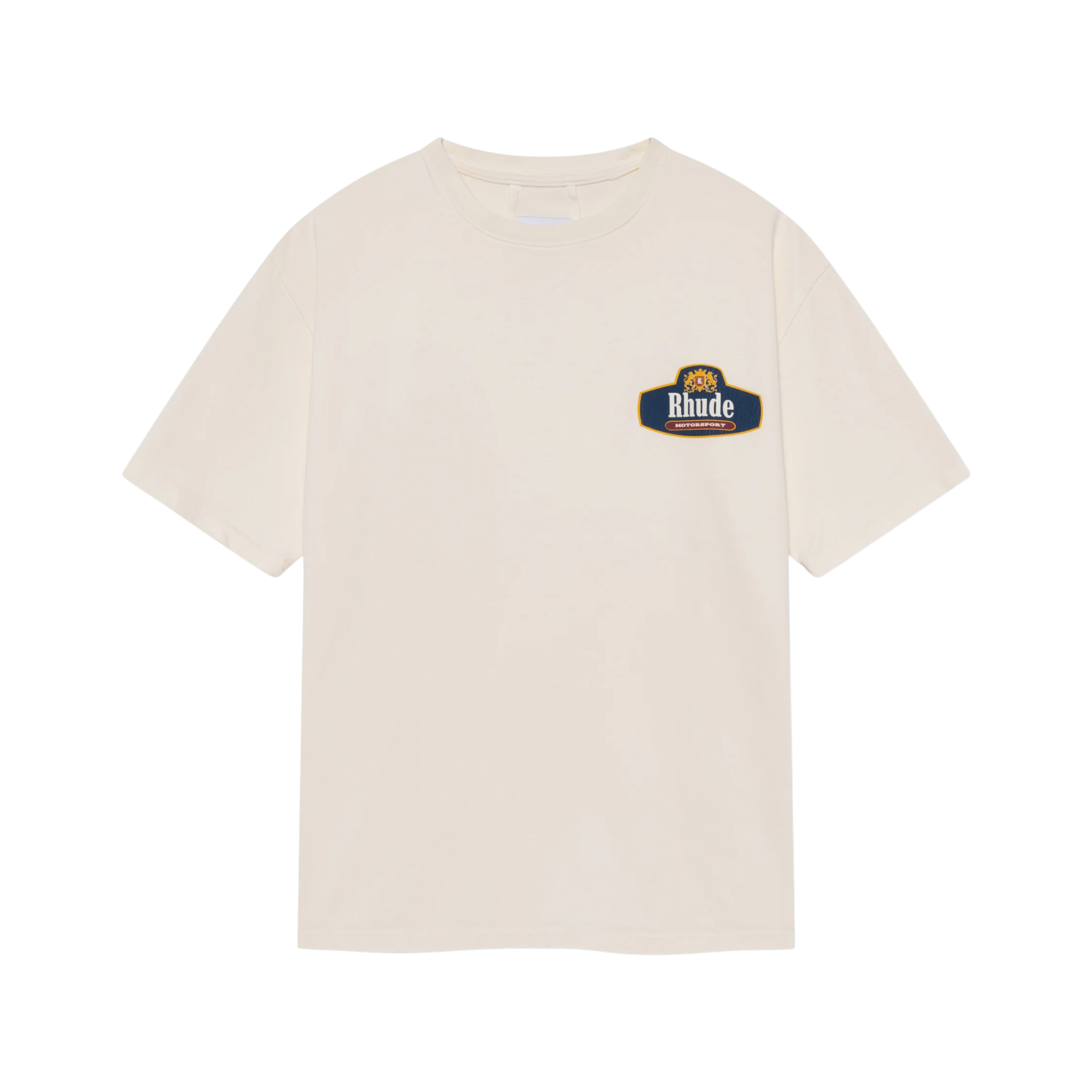 RHUDE RACING CREST TEE VINTAGE