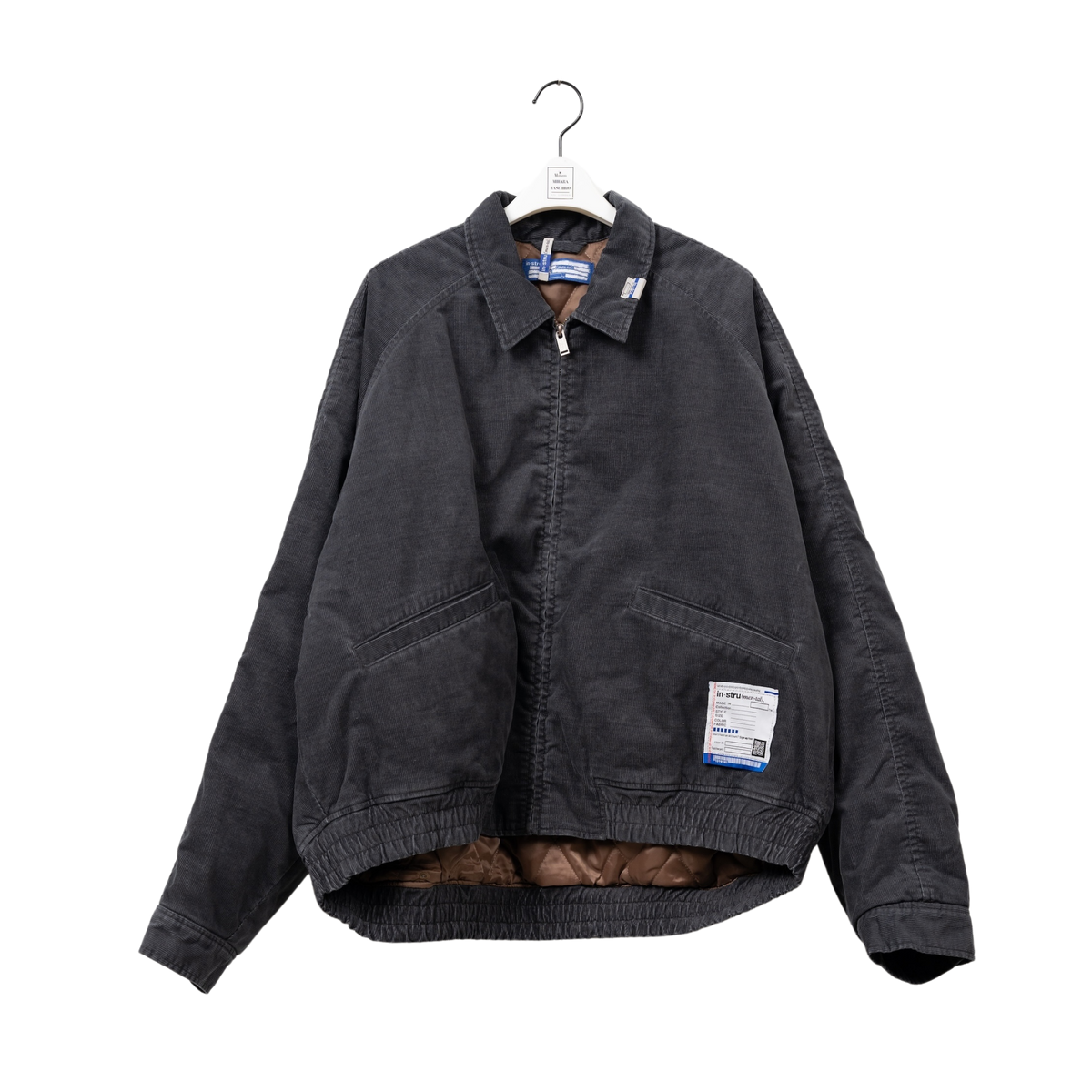 CORDUROY ZIP BLOUSON