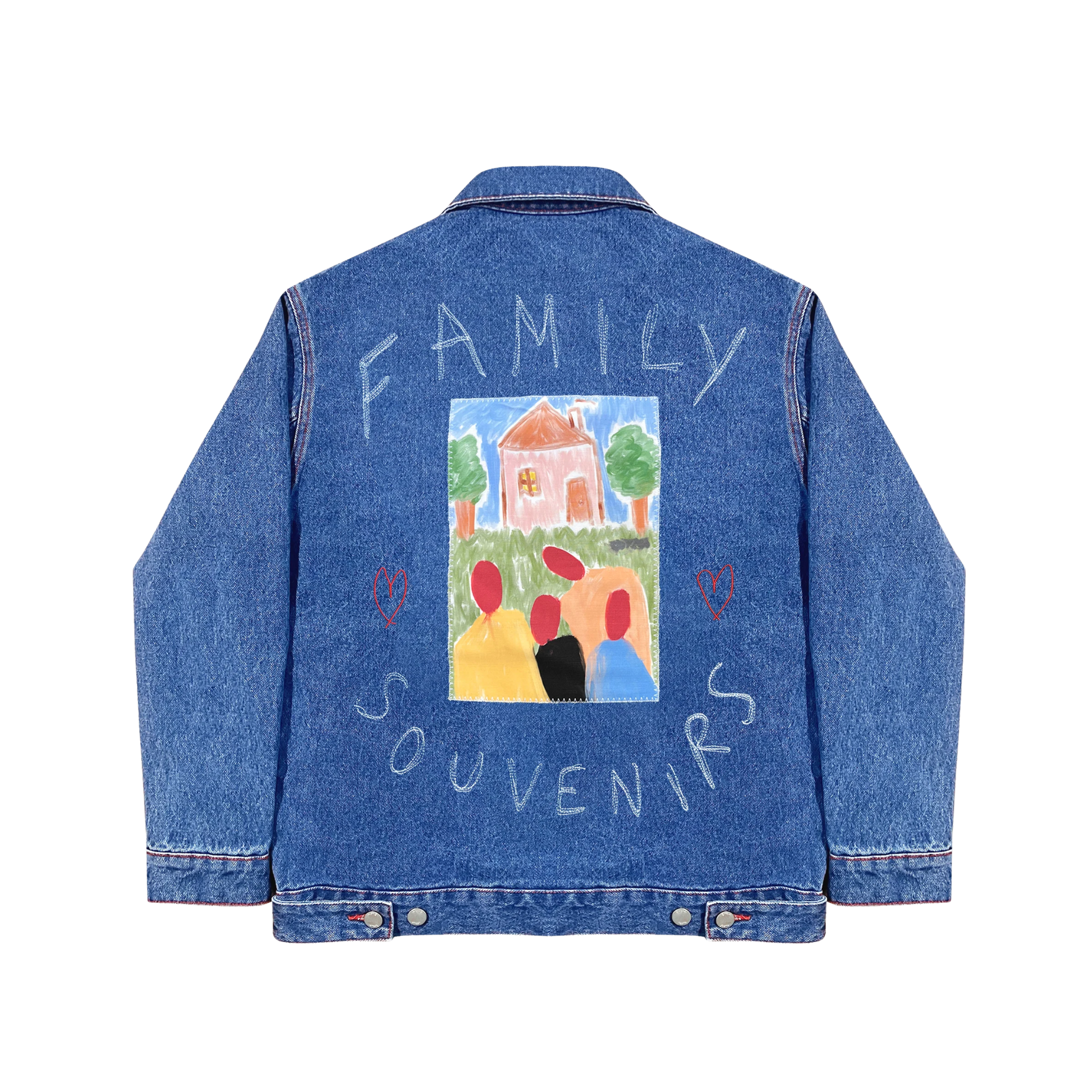 Family Souvenir Denim Jacket