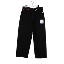 ONE WASHED SELVAGE DENIM BAGGY PANT