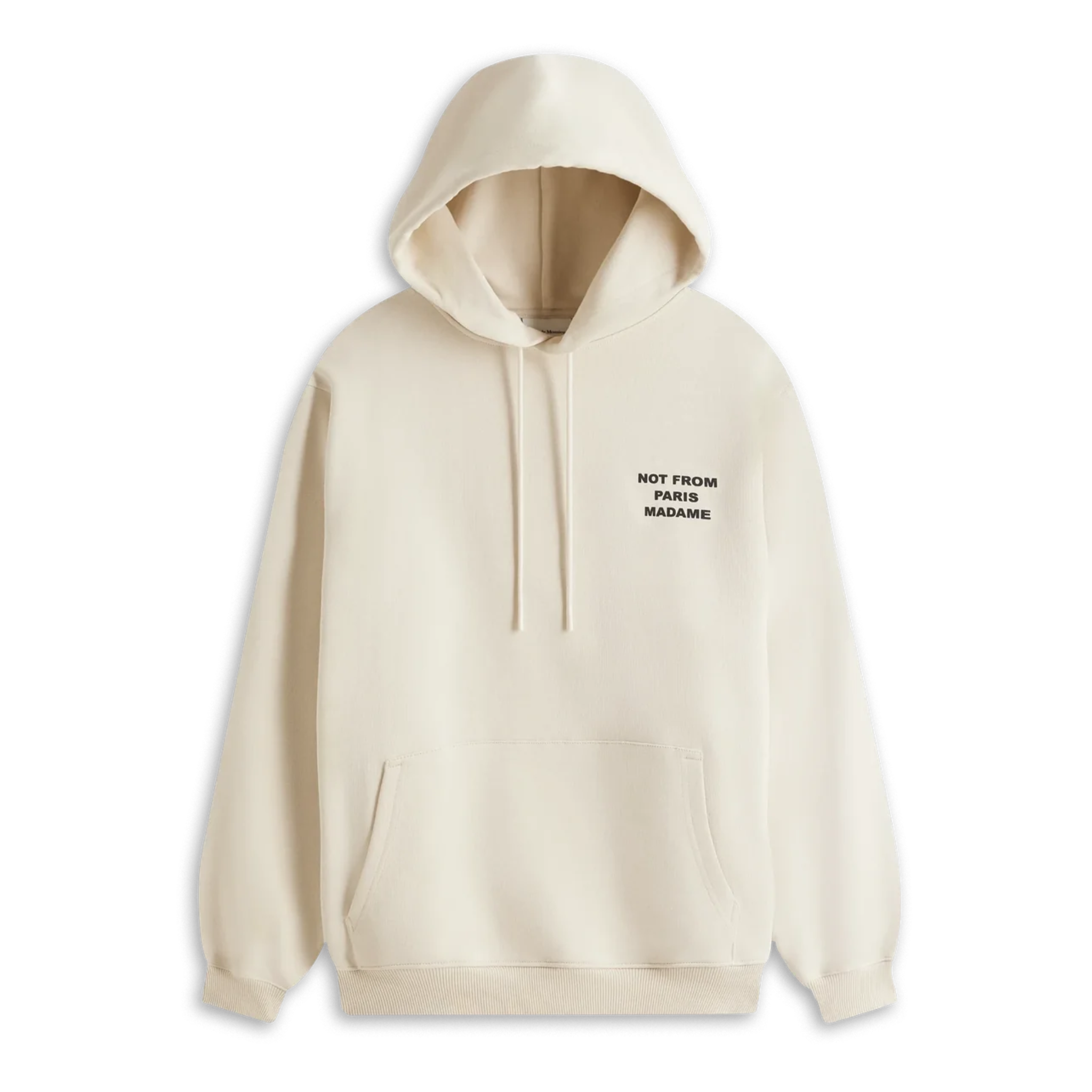 Le Hoodie Slogan Beige