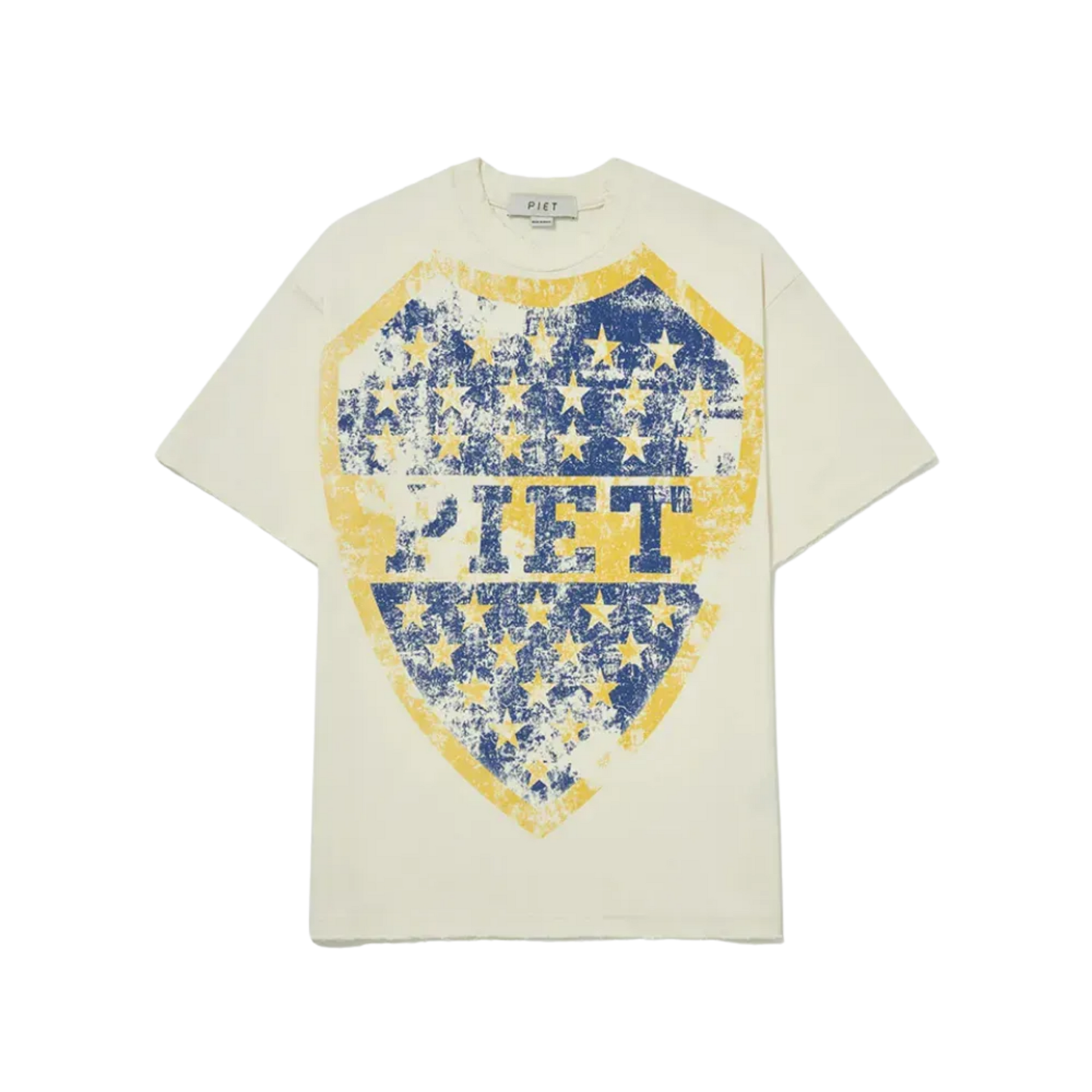 Emblem Relaxed T-shirt - Bone White