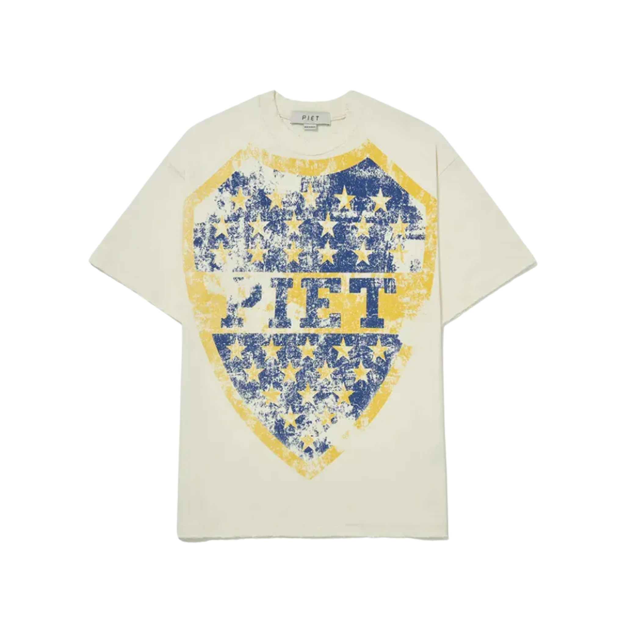 Emblem Relaxed T-shirt - Bone White