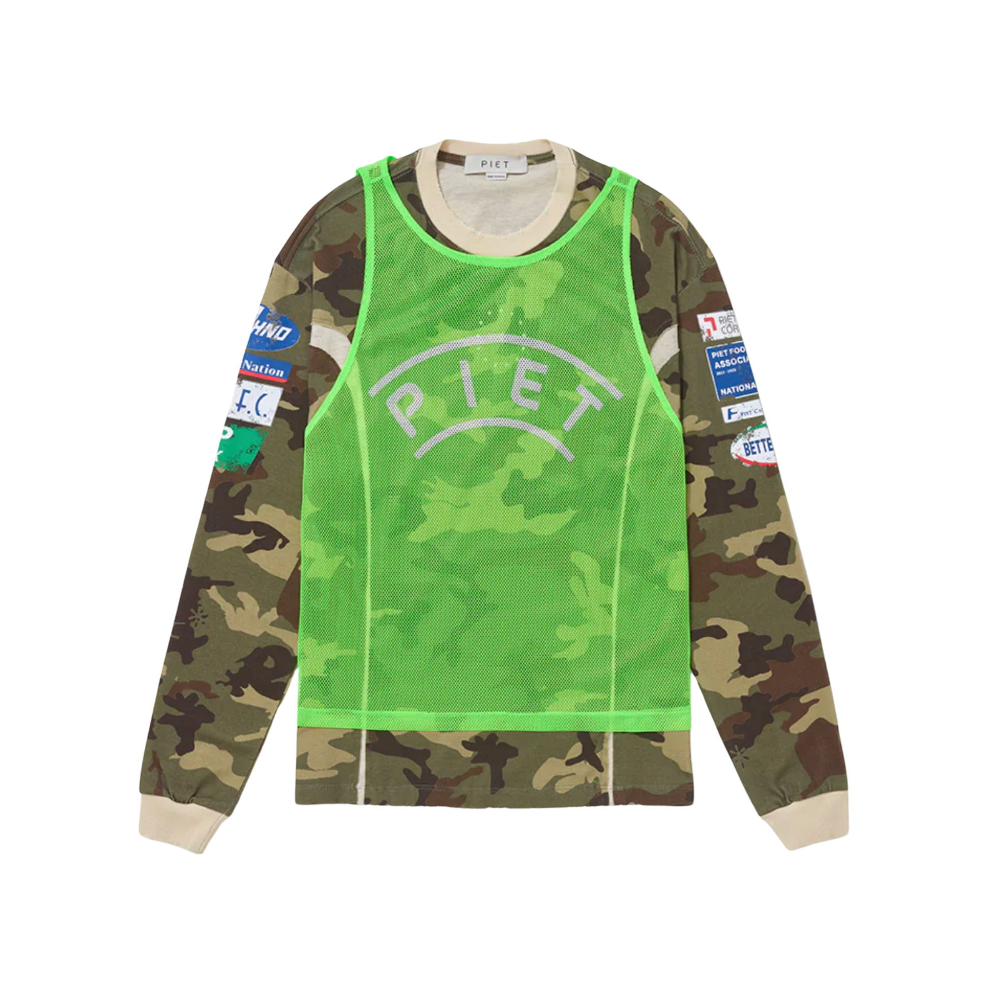Vest Long Sleeve Camo T-shirt