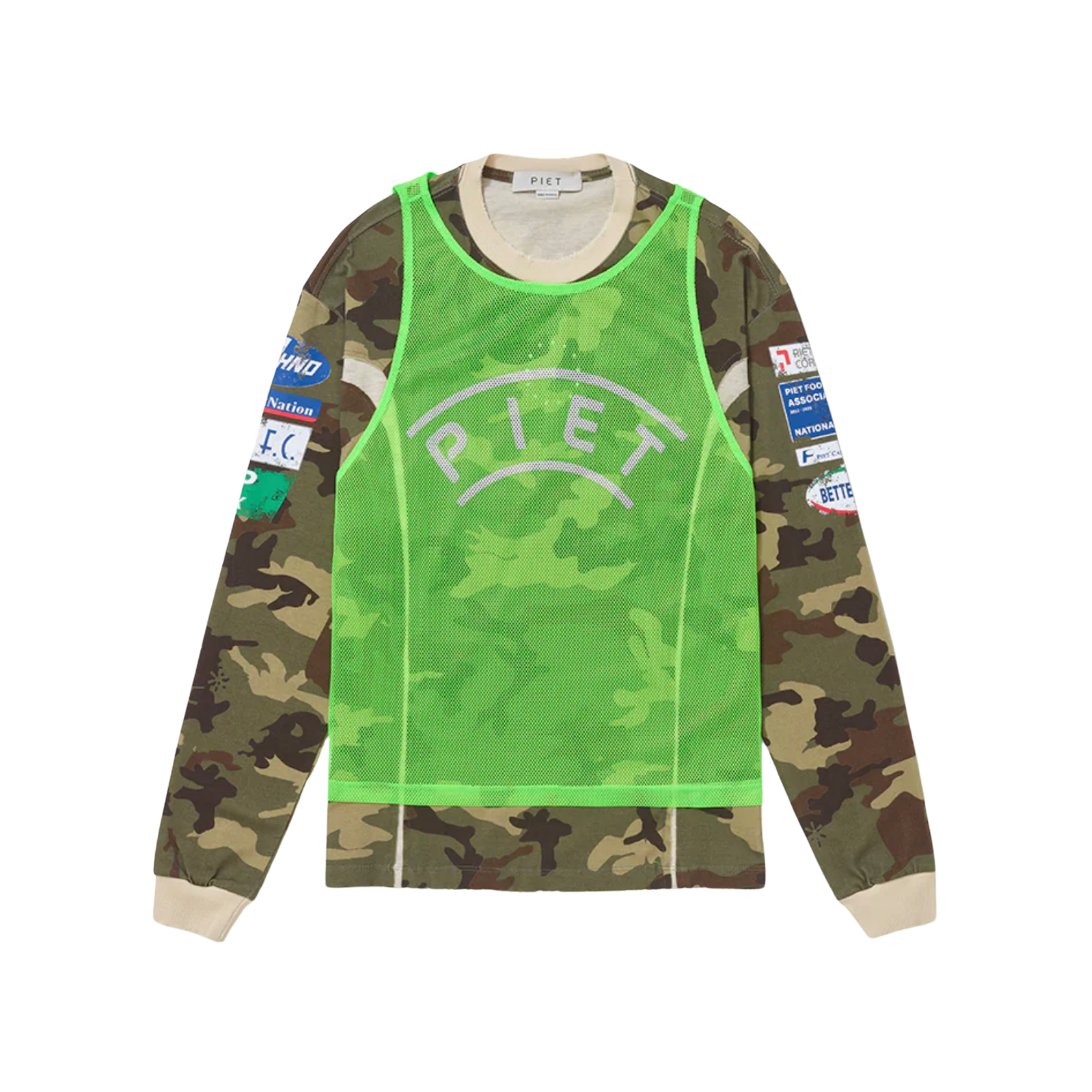 Vest Long Sleeve Camo T-shirt