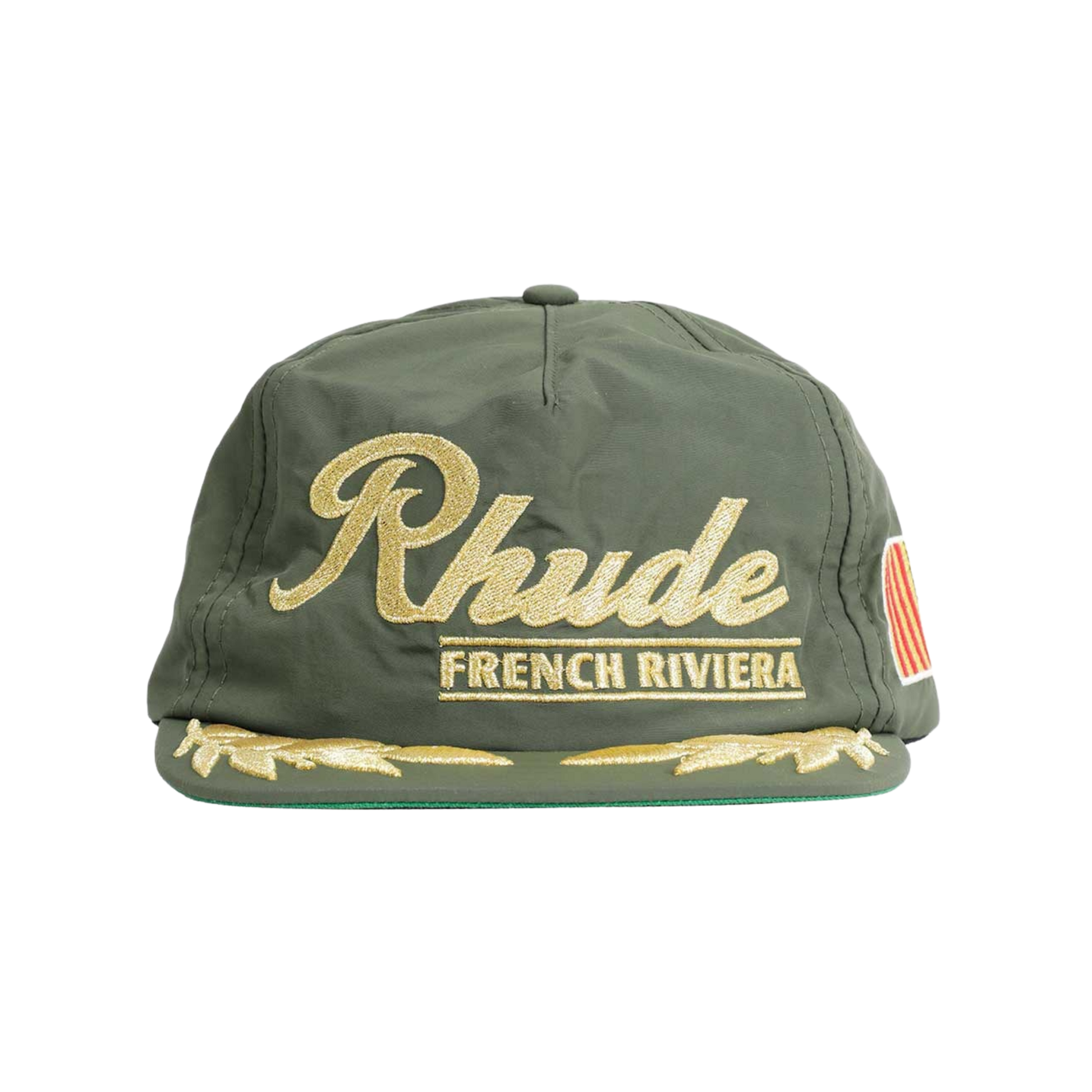 RHUDE FRENCH RIVIERA HAT GREEN