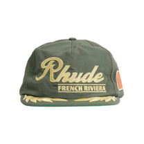 RHUDE FRENCH RIVIERA HAT GREEN