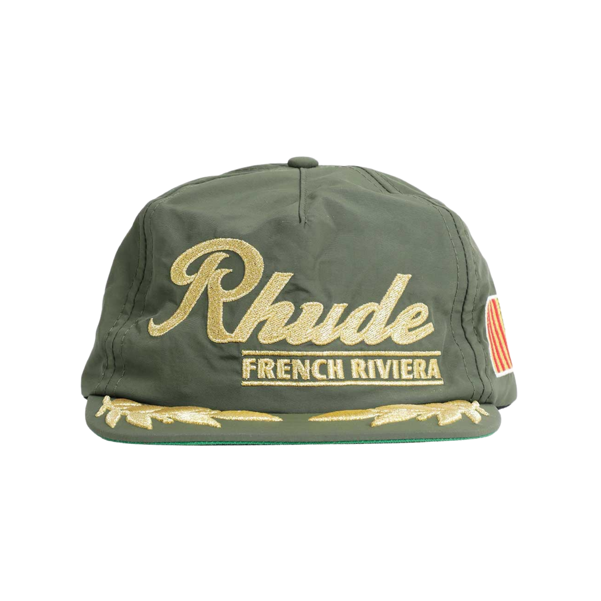 RHUDE FRENCH RIVIERA HAT GREEN