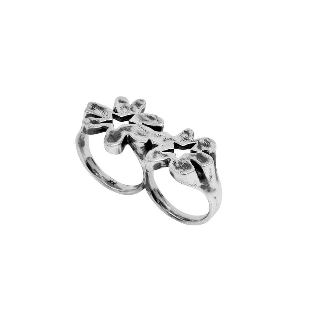 Flower Knuckle Ring