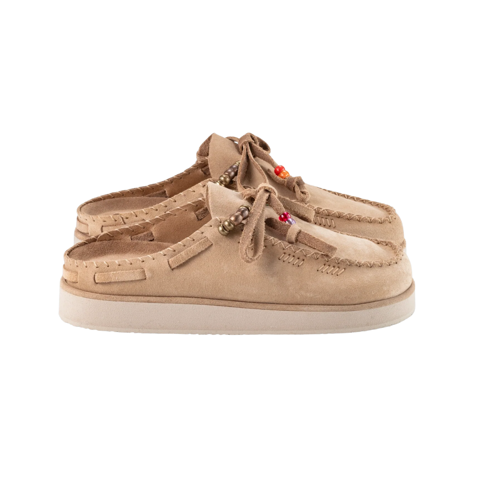 Kaia Mules Beige