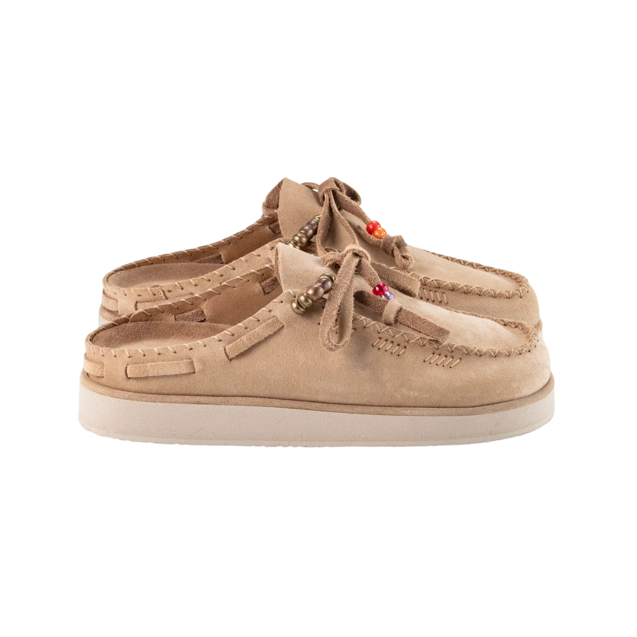 Kaia Mules Beige