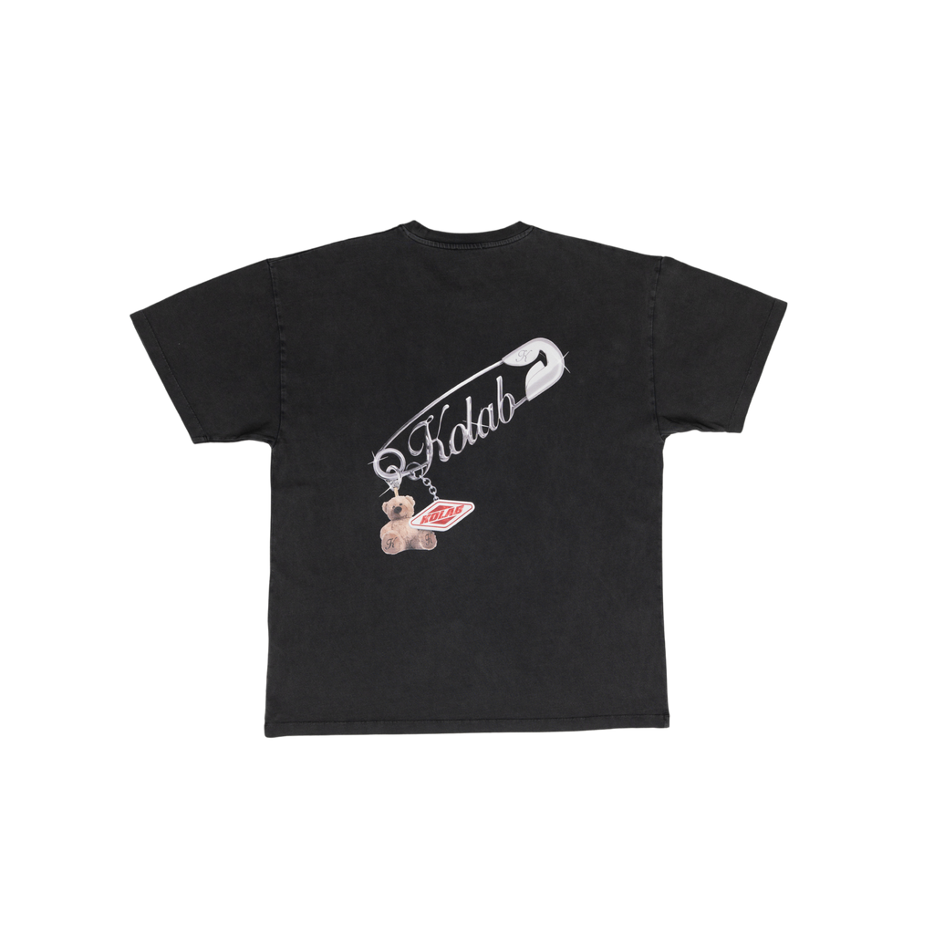 Kolab Safety Pin Tee Black
