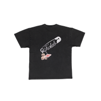 Kolab Safety Pin Tee Black
