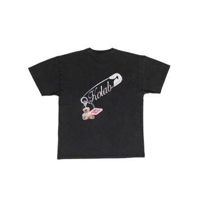 Kolab Safety Pin Tee Black