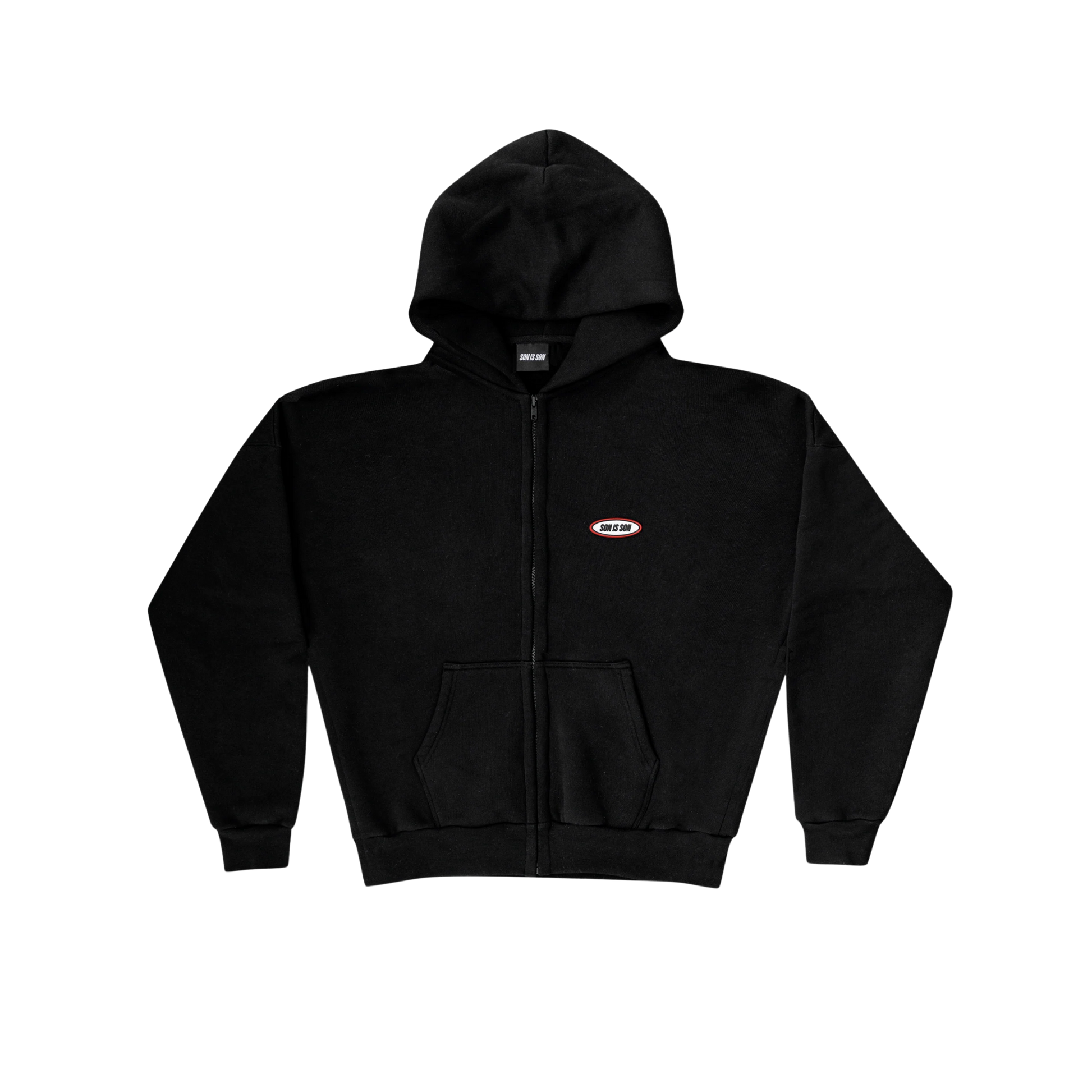 ALL DAY ZIP-UP BLACK