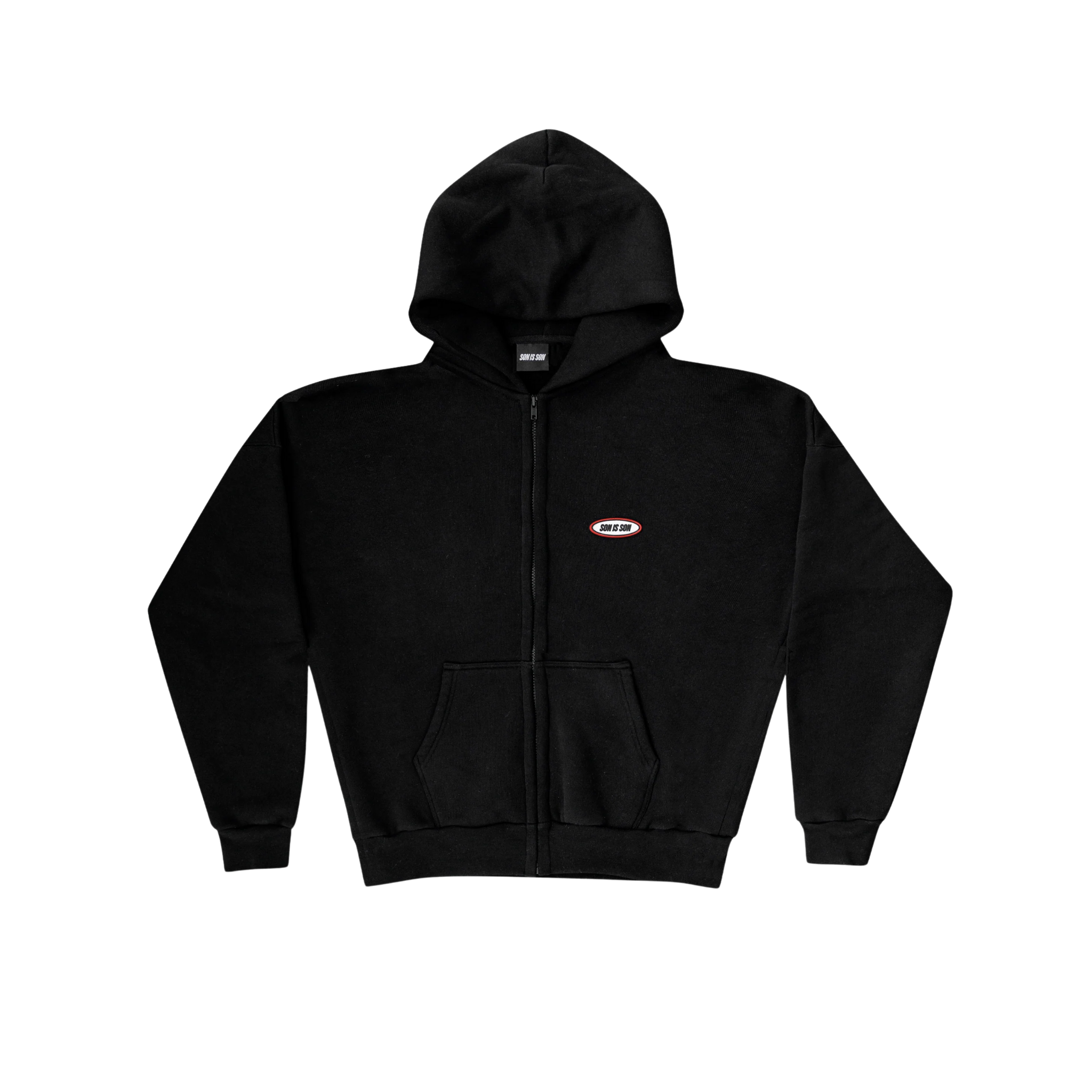 ALL DAY ZIP-UP BLACK