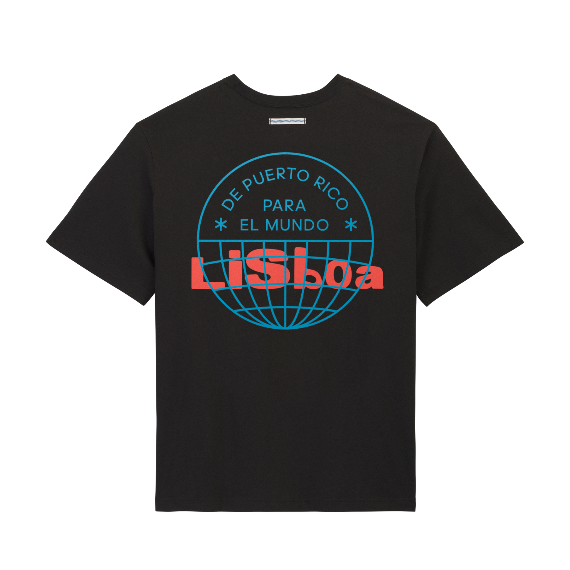 Lisbon T-Shirt x Bad Bunny Tour Merch Black