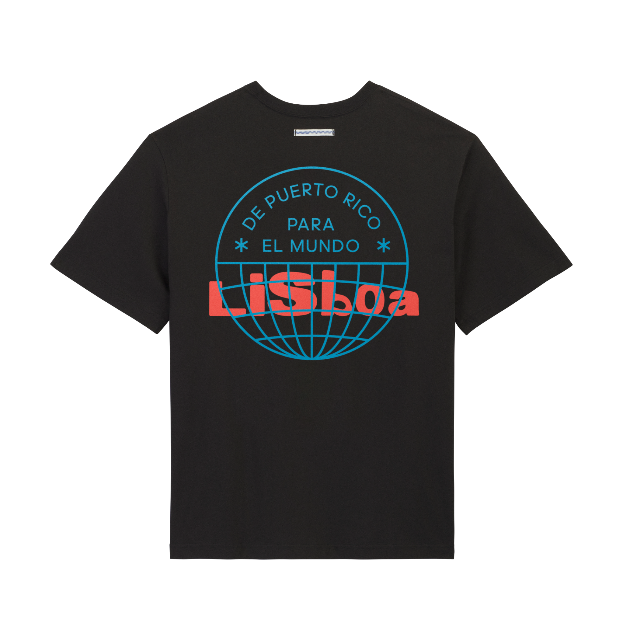 Lisbon T-Shirt x Bad Bunny Tour Merch Black