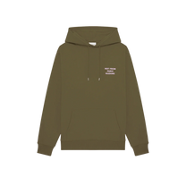 Le Hoodie Slogan Khaki