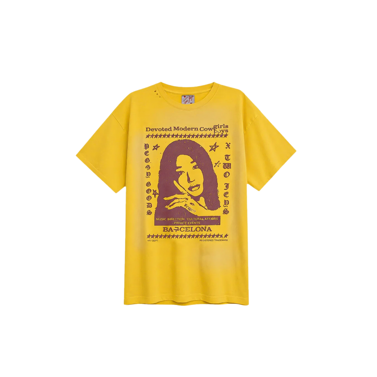 Peggy Goods Bussines Tee Yellow