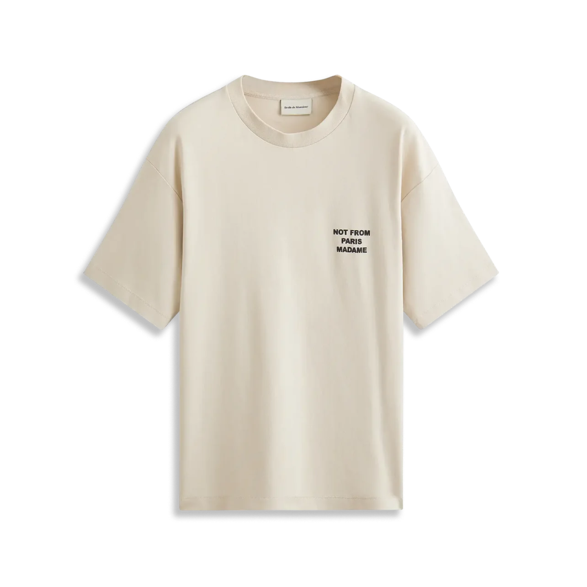Le T-Shirt Slogan Beige