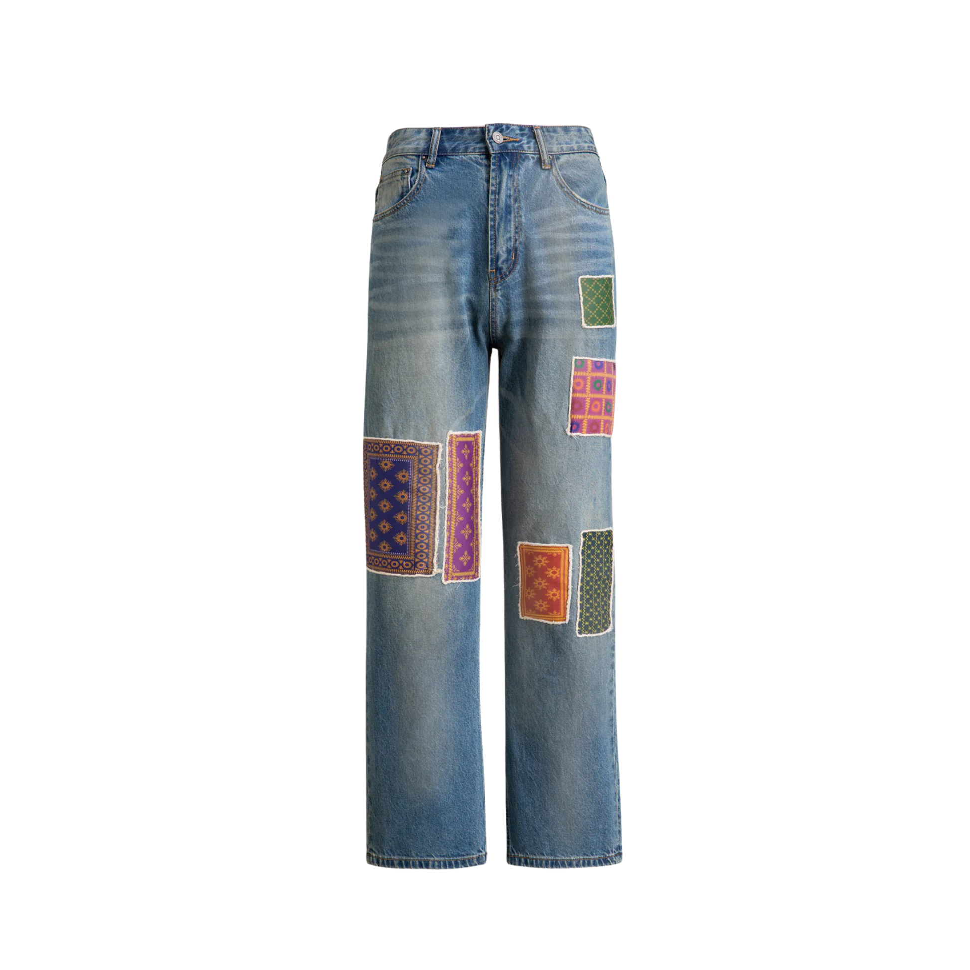 Kantha Patchwork Jeans