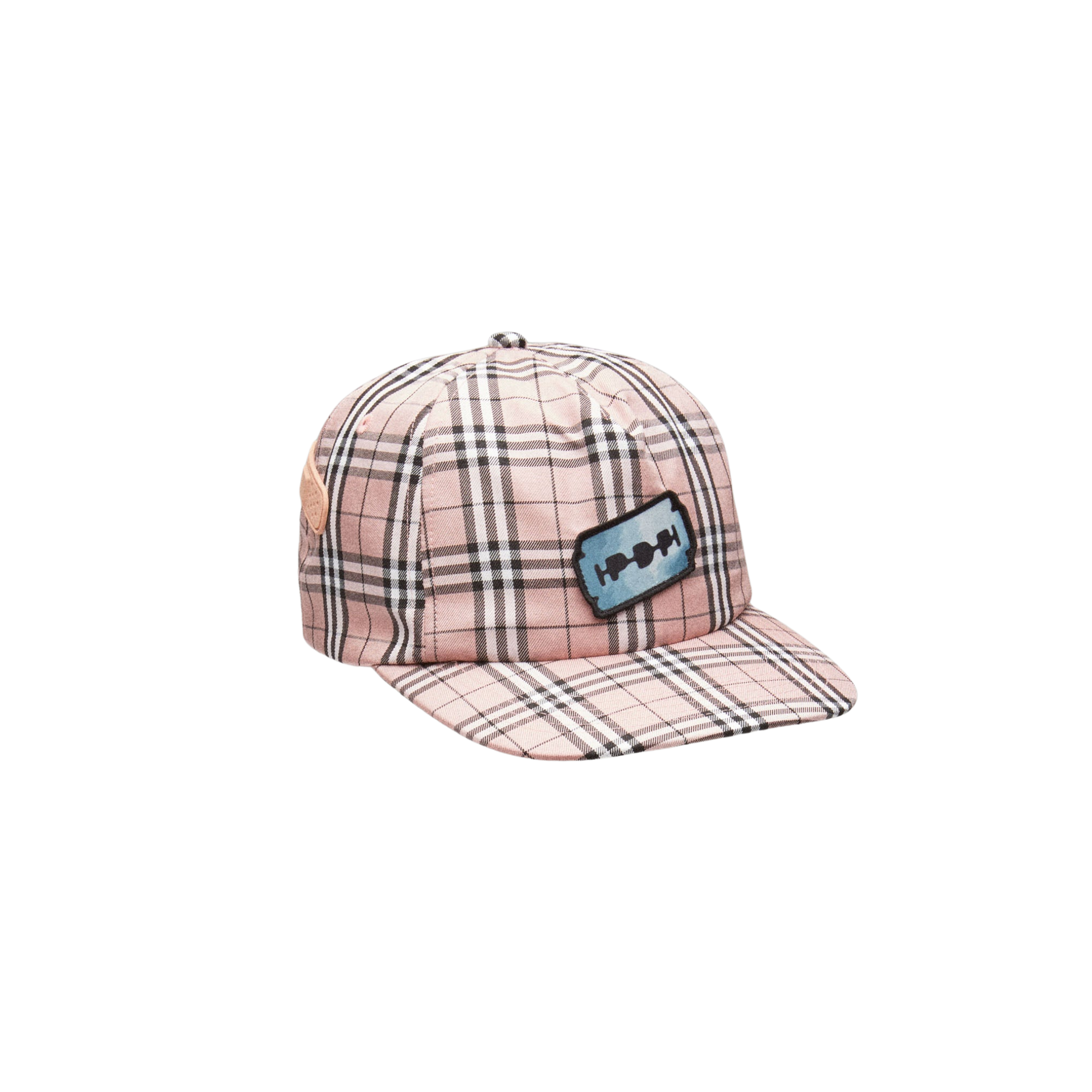 BASEBALL CAP CHECK PINK
