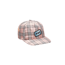 BASEBALL CAP CHECK PINK