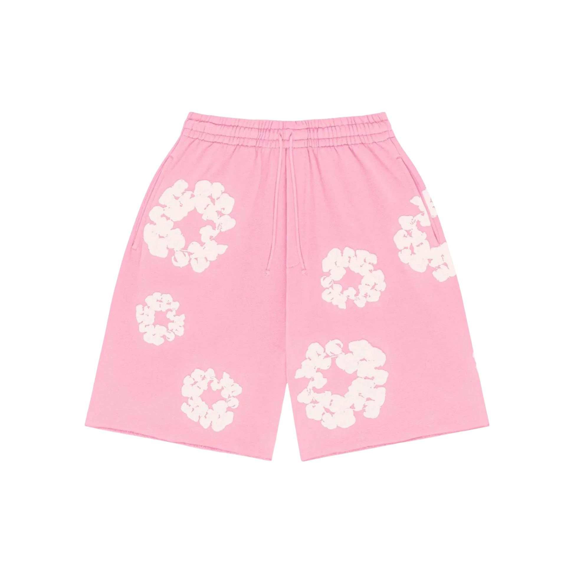 Denim Tears Cotton Wreath Logo Shorts - Pink