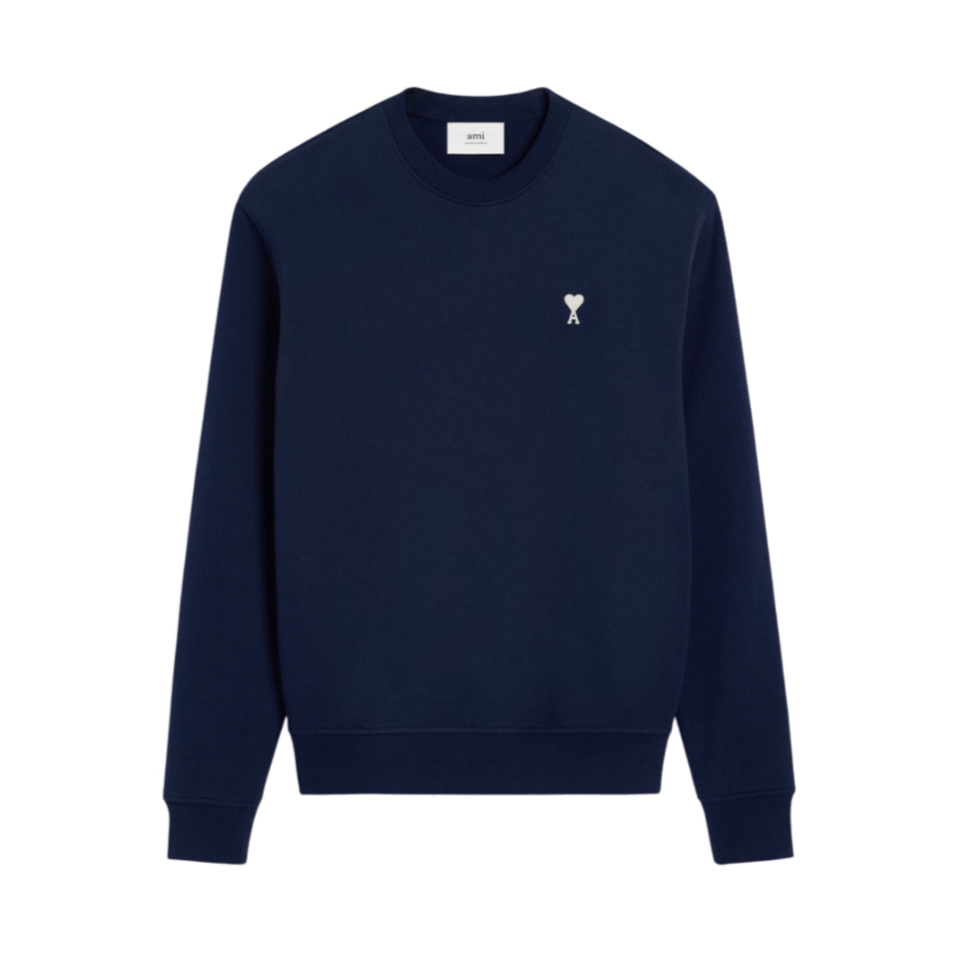 Sweatshirt Ami De Coeur – Ami Paris – Bleu Marine Blanc