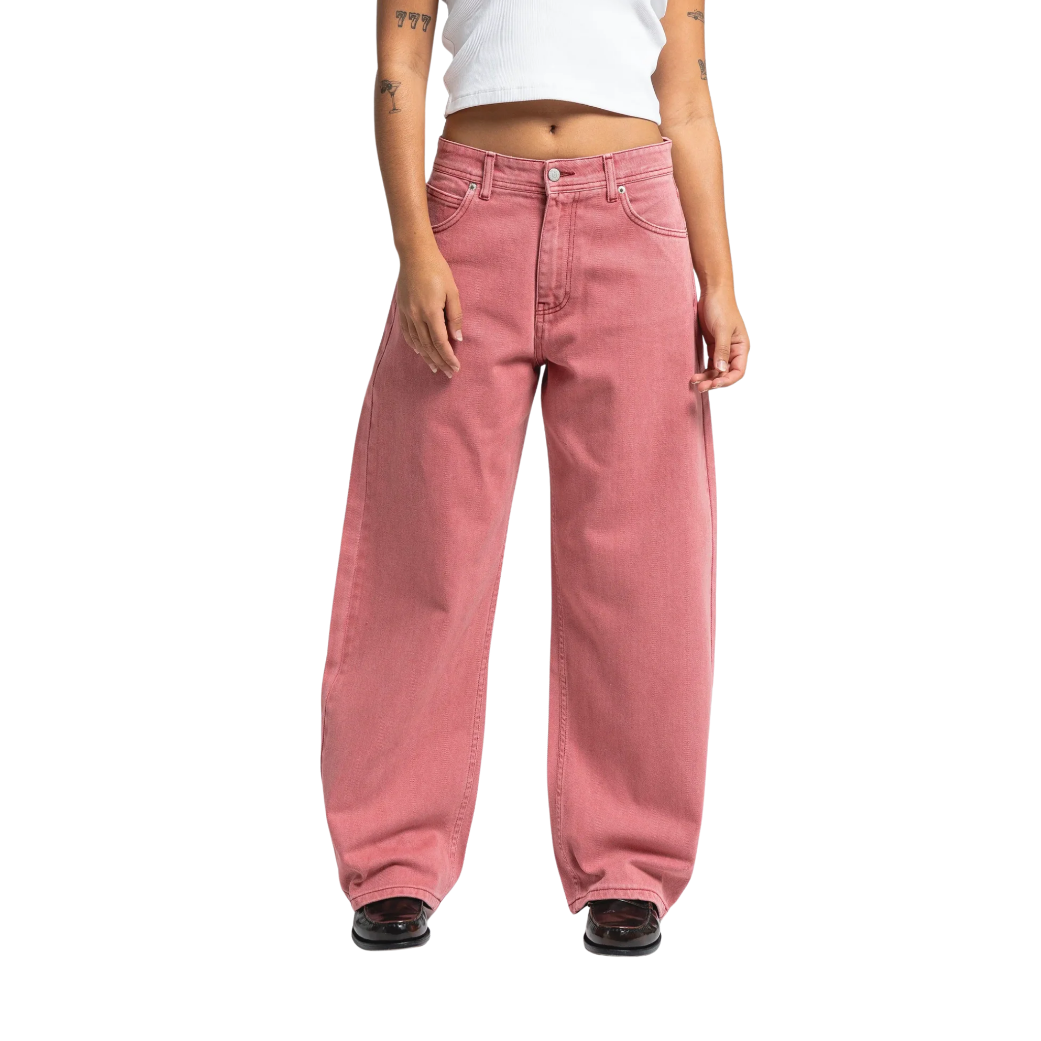 LOOFA PANTS PINK