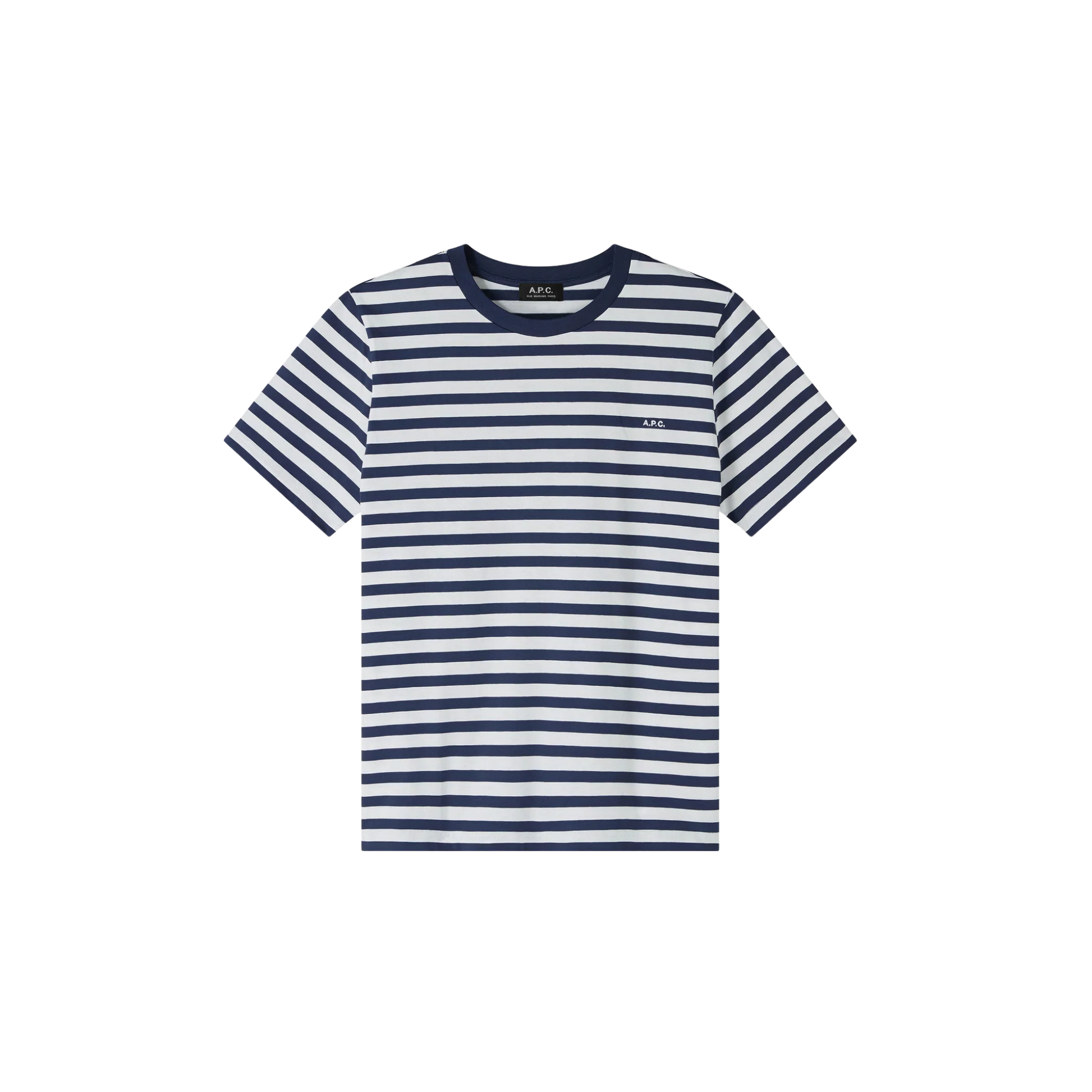 t-shirt standard apc brode raye
