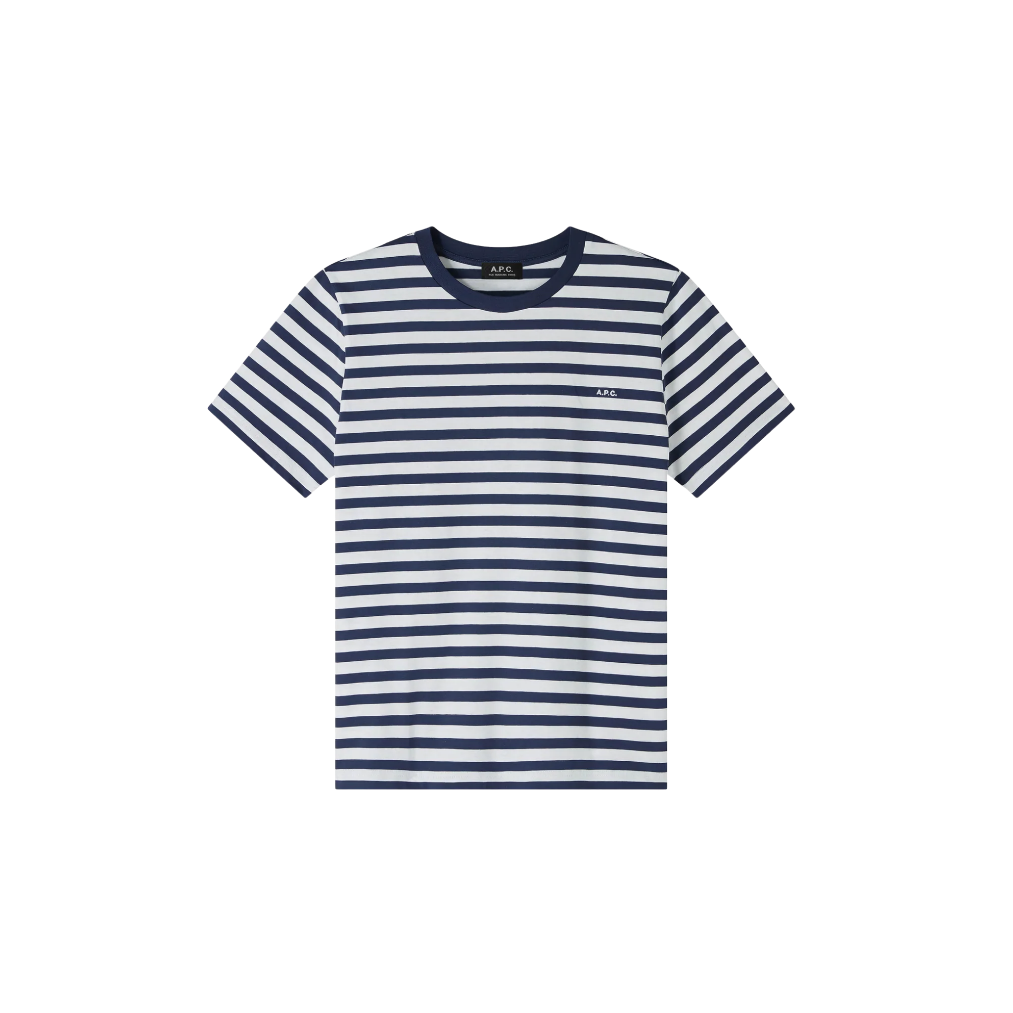 t-shirt standard apc brode raye