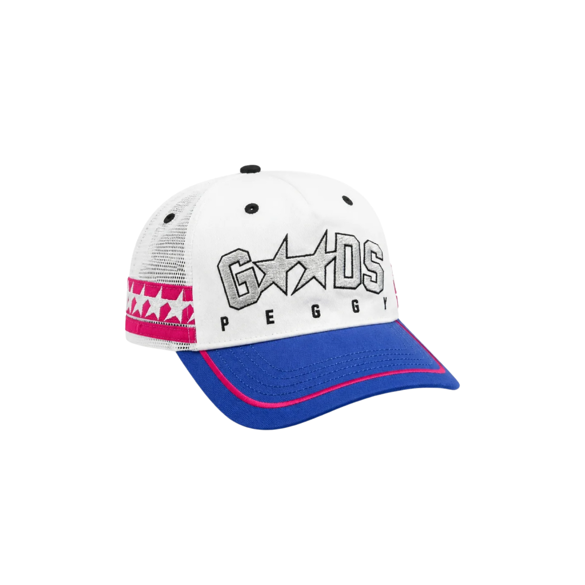 Peggy Goods White Trucker Cap
