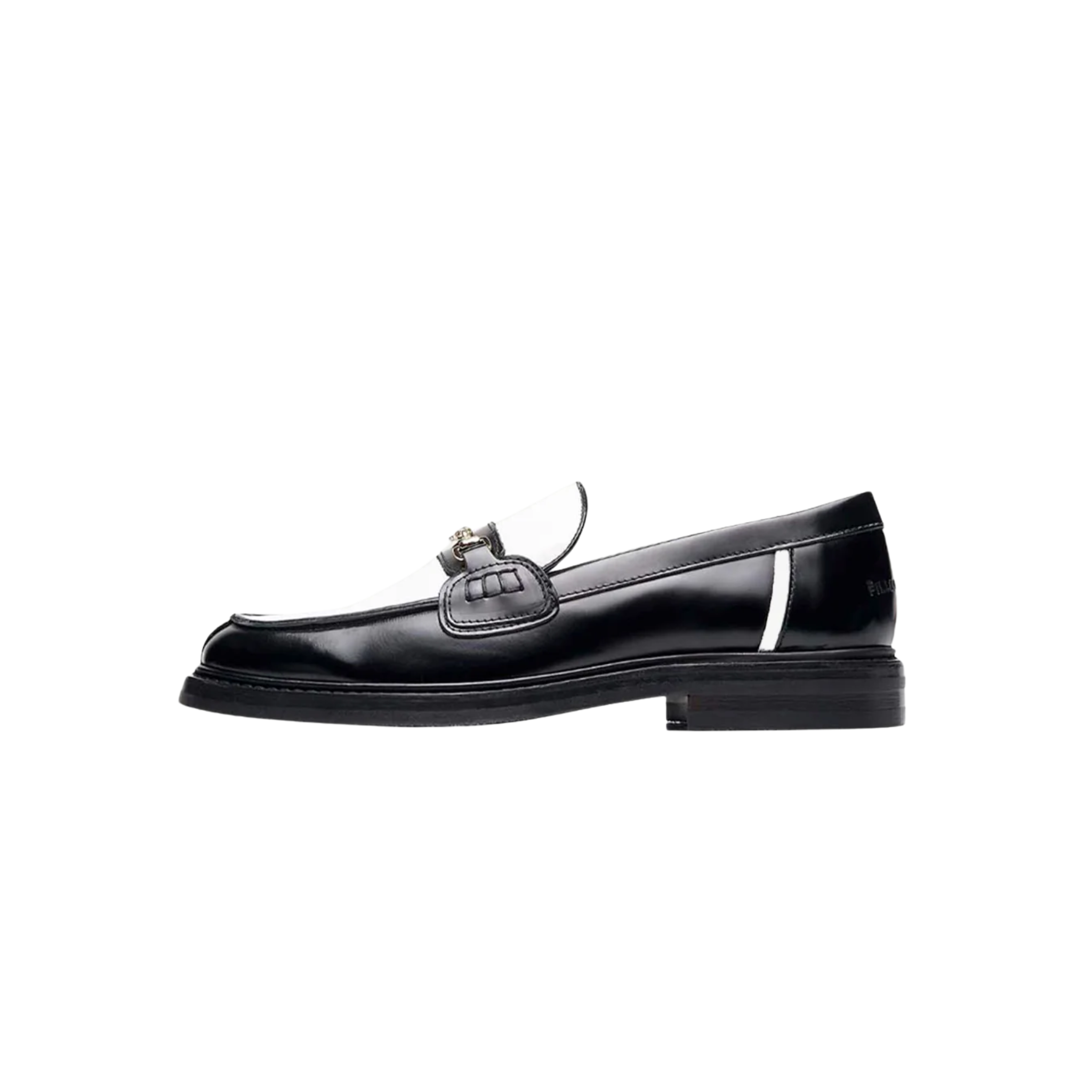 Loafer Polido White Black