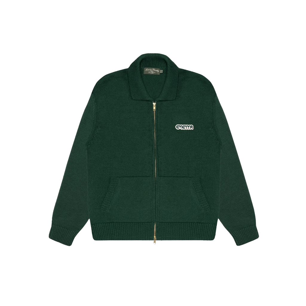 ROLIM KNIT JACKET GREEN