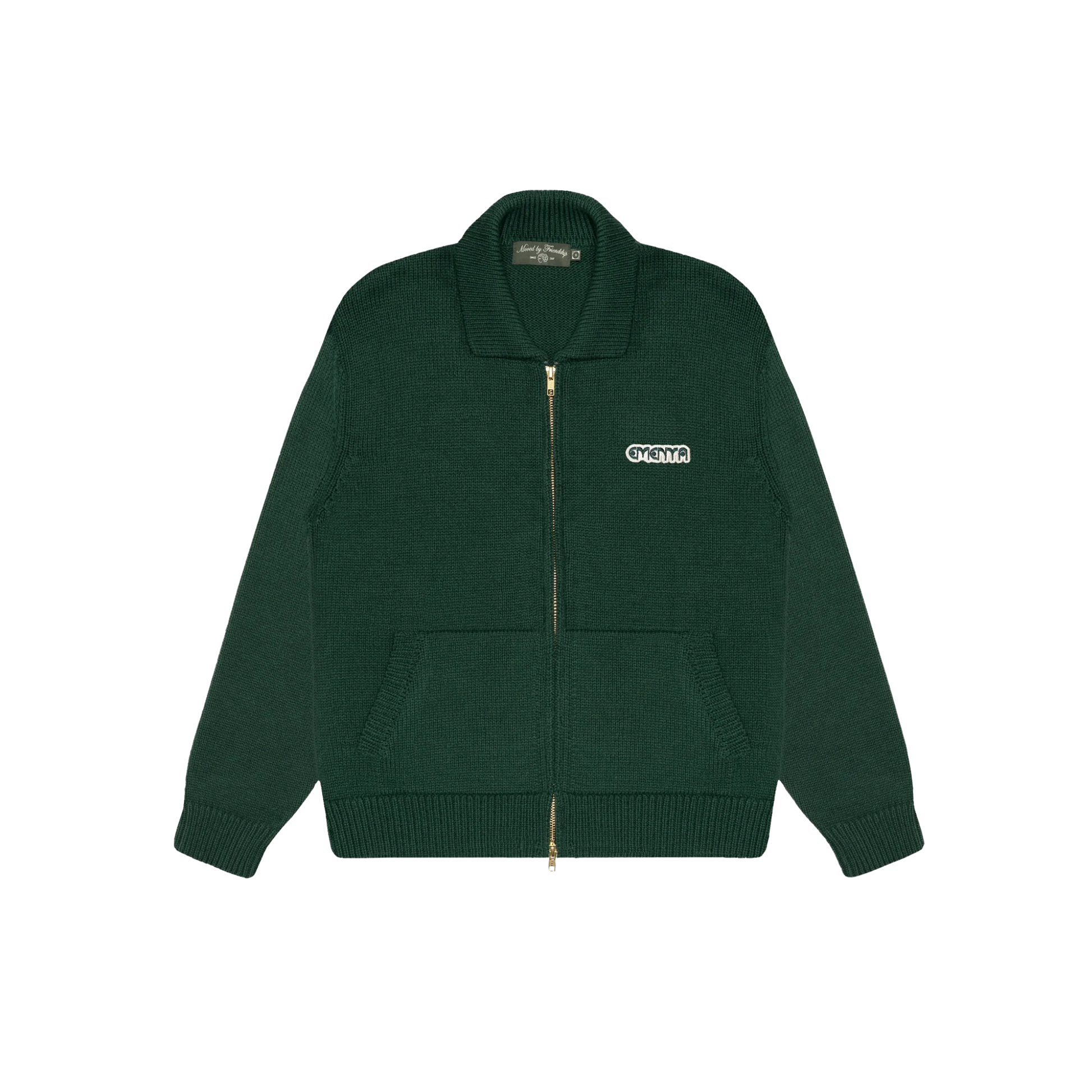 ROLIM KNIT JACKET GREEN